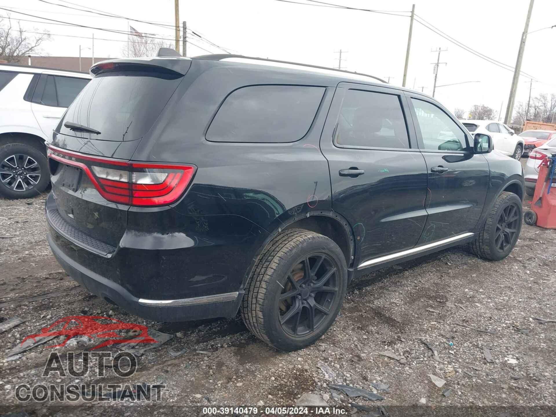 DODGE DURANGO 2017 - 1C4RDJAG4HC884144