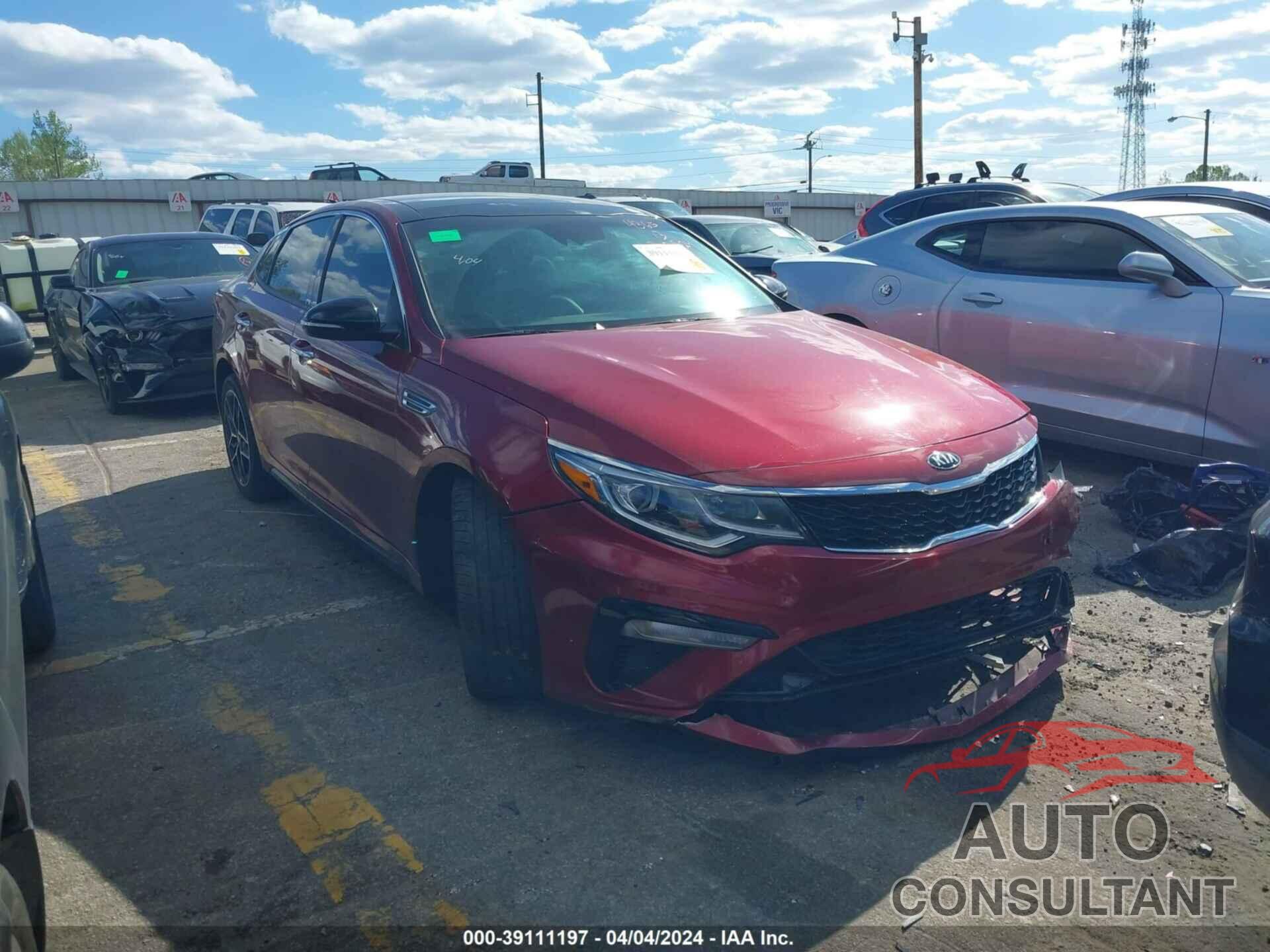 KIA OPTIMA 2020 - 5XXGT4L33LG444365