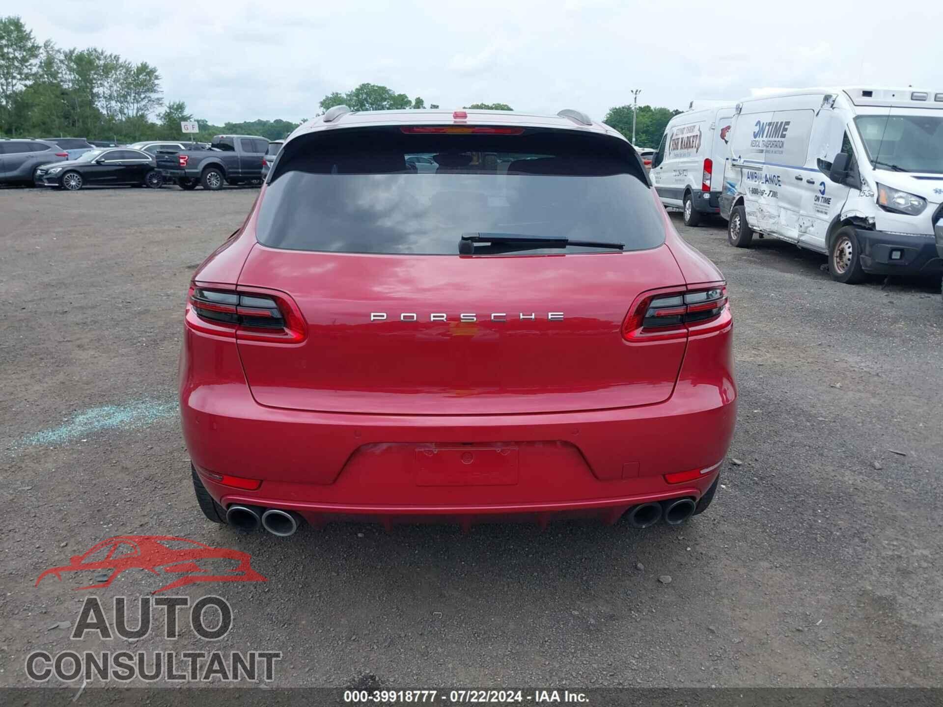 PORSCHE MACAN 2016 - WP1AF2A59GLB91725