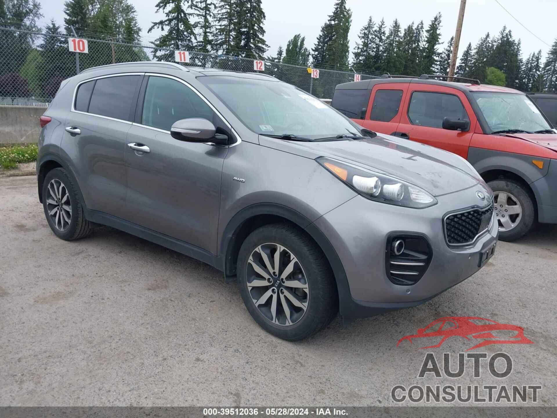 KIA SPORTAGE 2017 - KNDPNCAC5H7056139