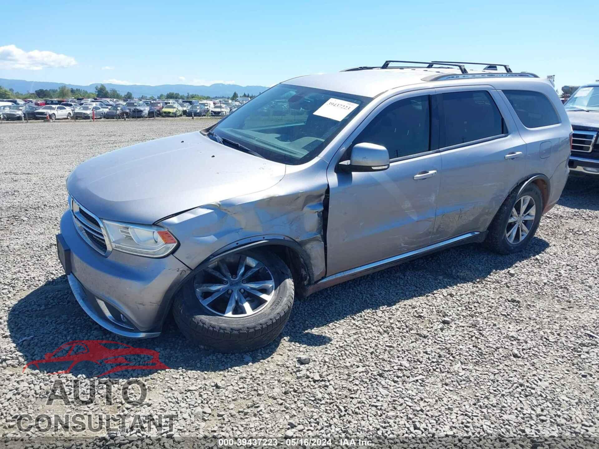 DODGE DURANGO 2016 - 1C4RDJDG9GC412841