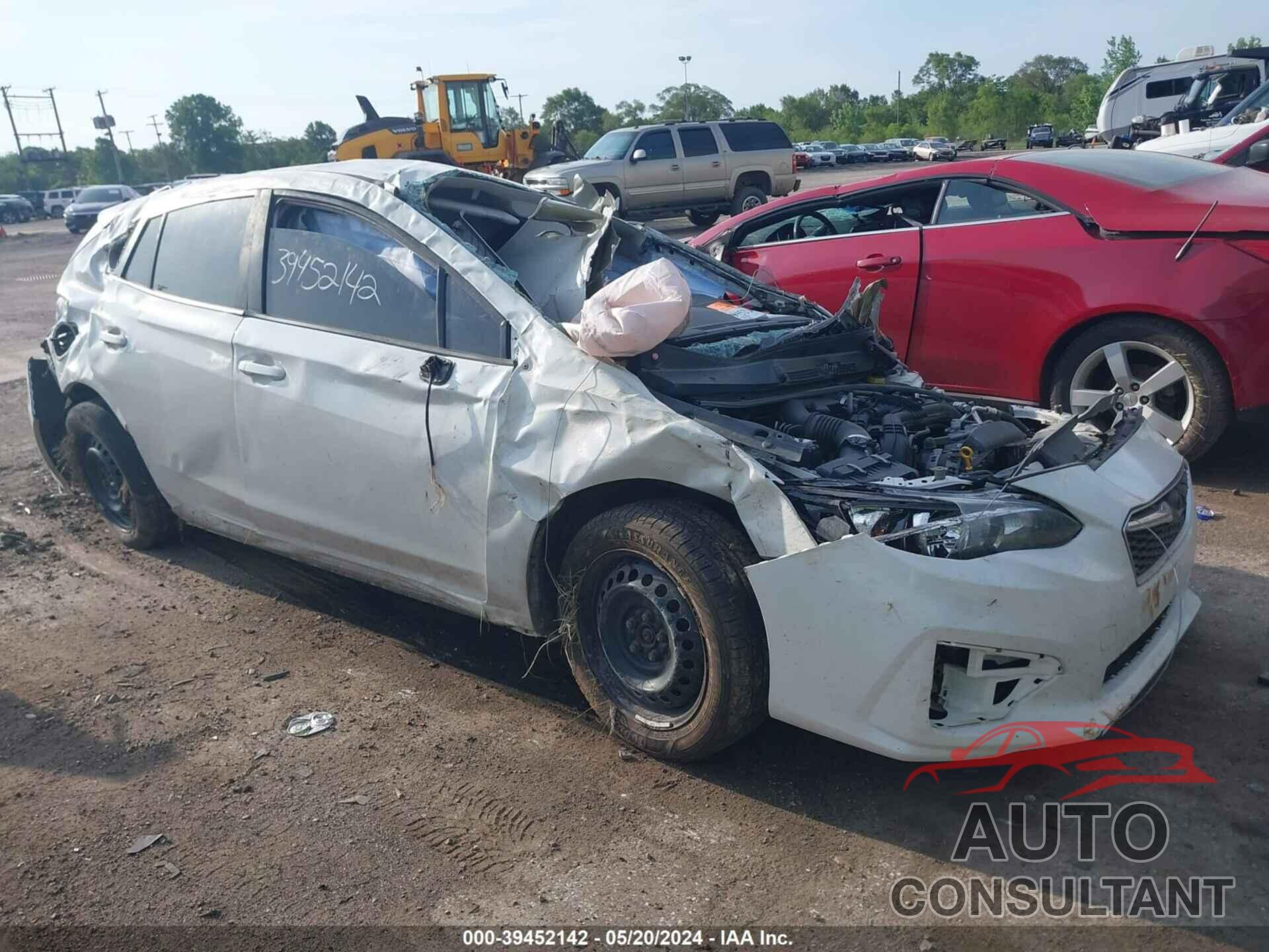 SUBARU IMPREZA 2019 - 4S3GTAA65K3738263