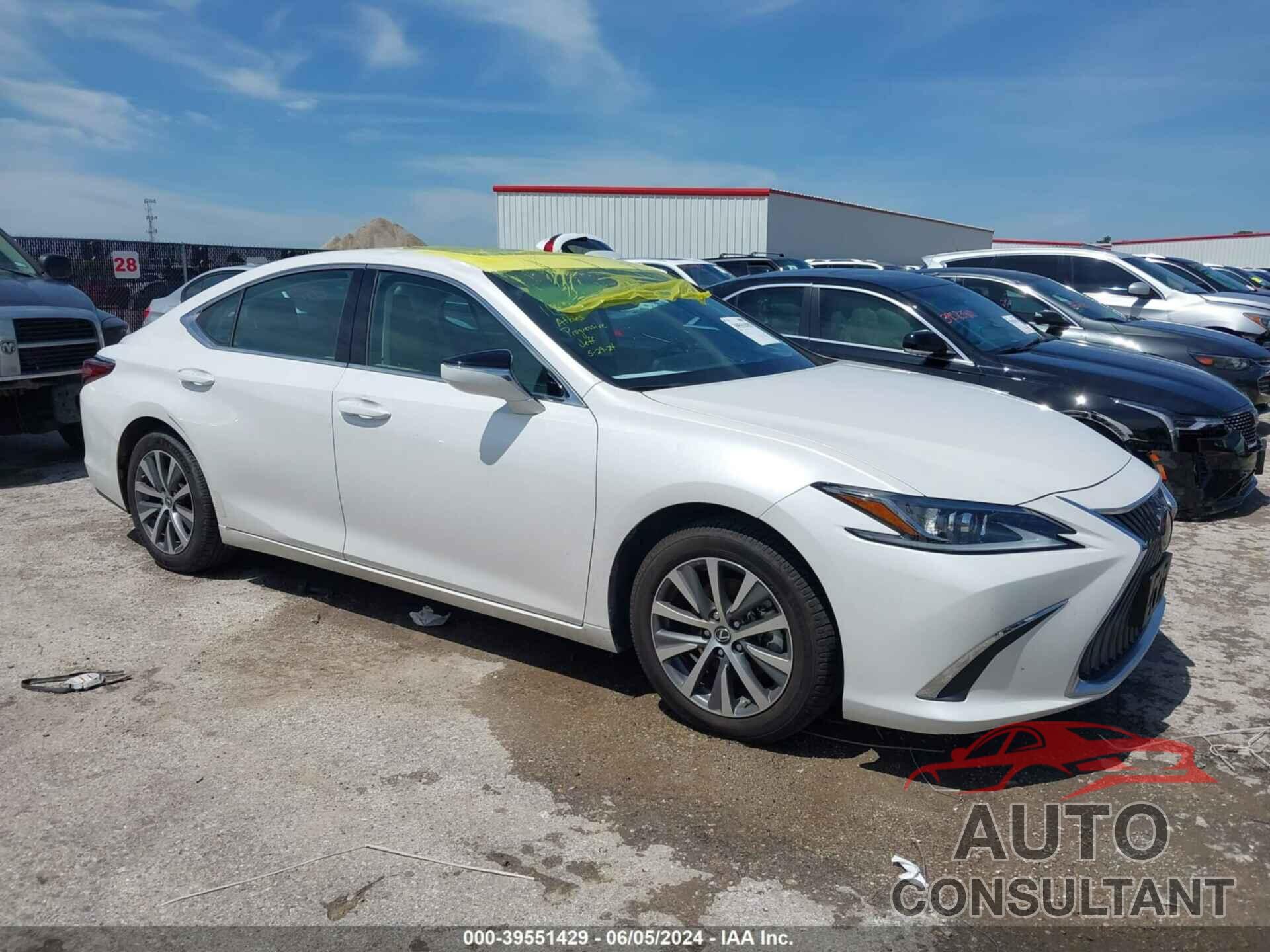 LEXUS ES 350 2019 - 58ABZ1B12KU005324