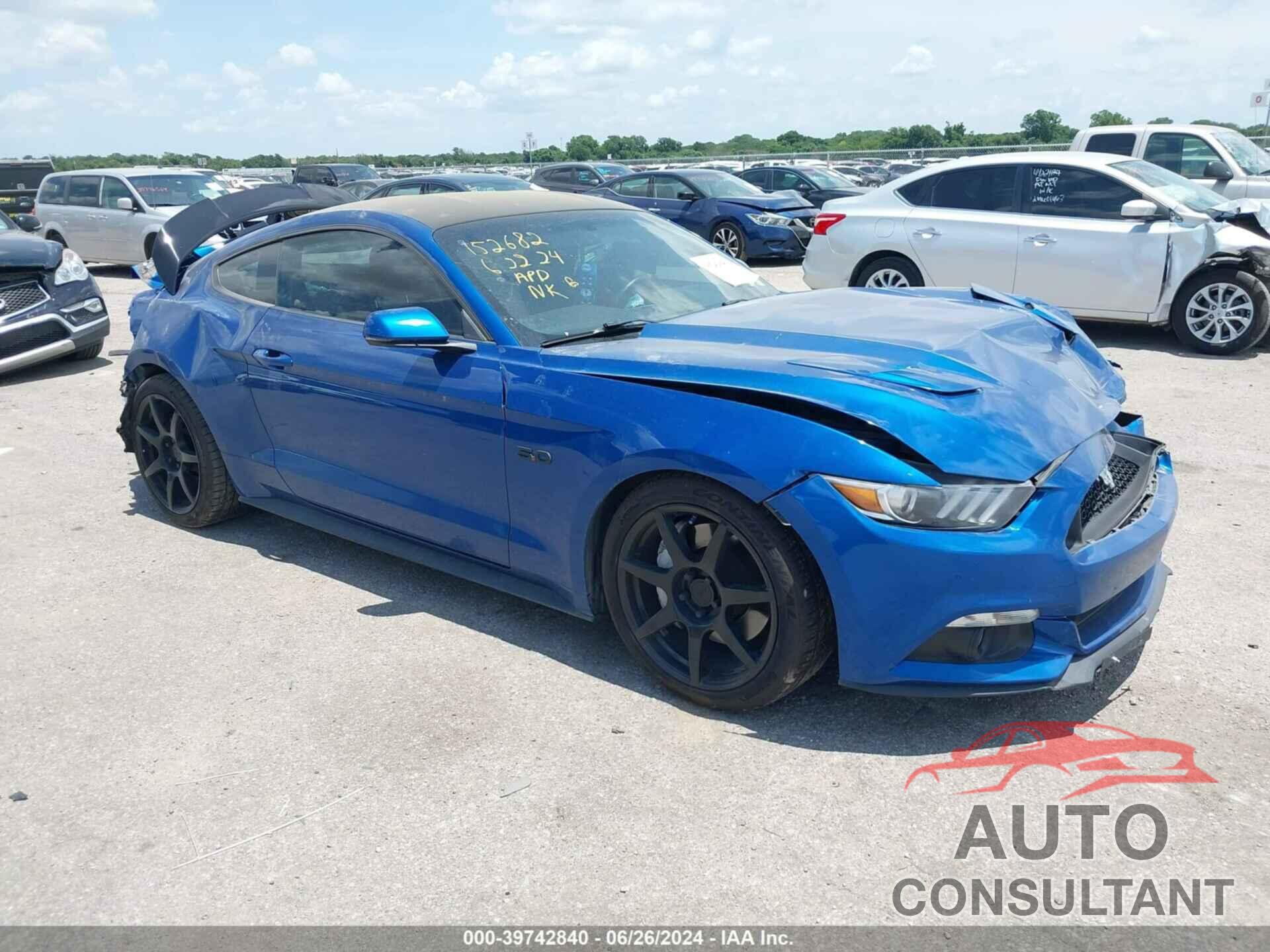 FORD MUSTANG 2017 - 1FA6P8CF8H5276483