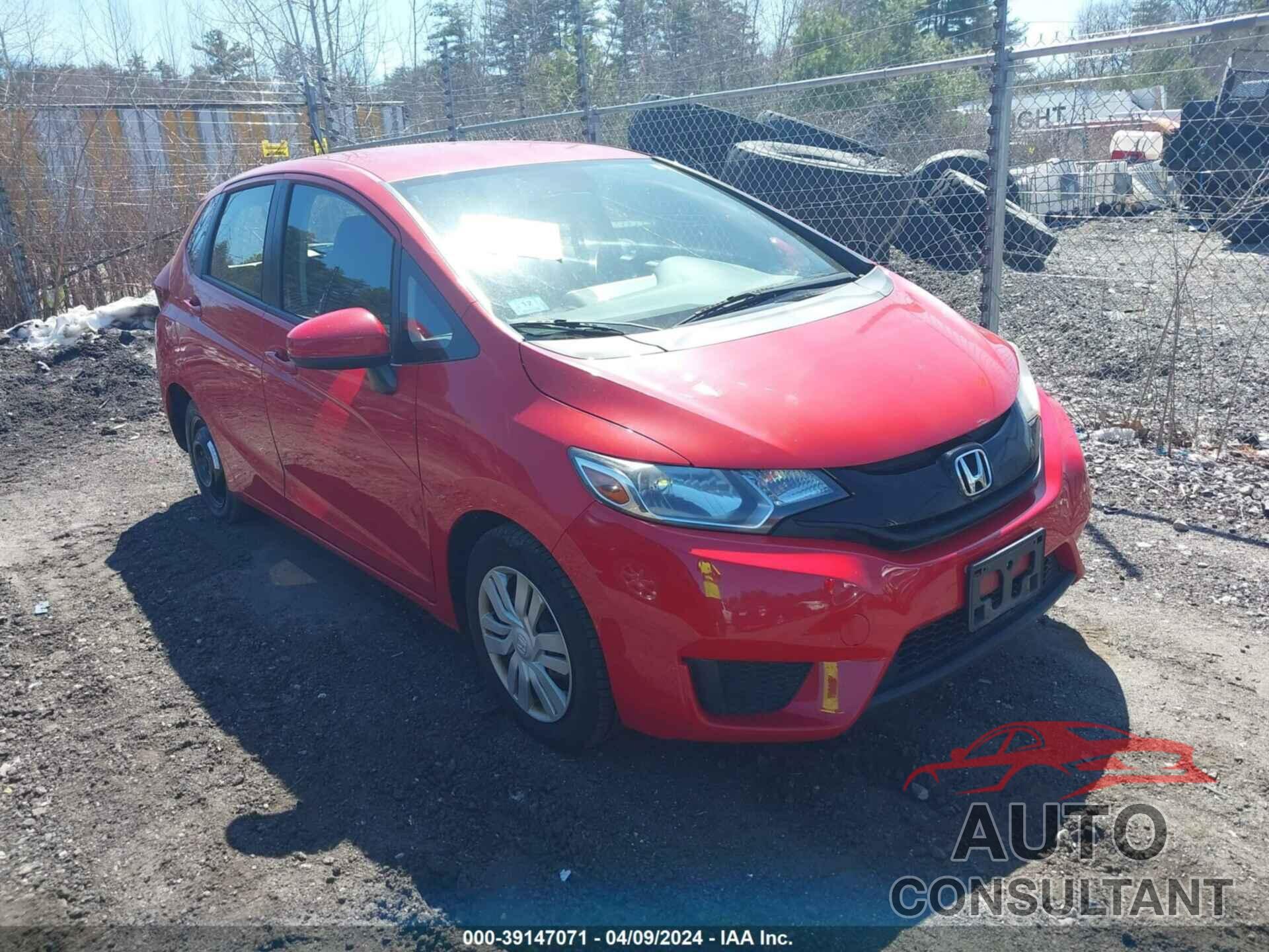 HONDA FIT 2016 - JHMGK5H55GS000675