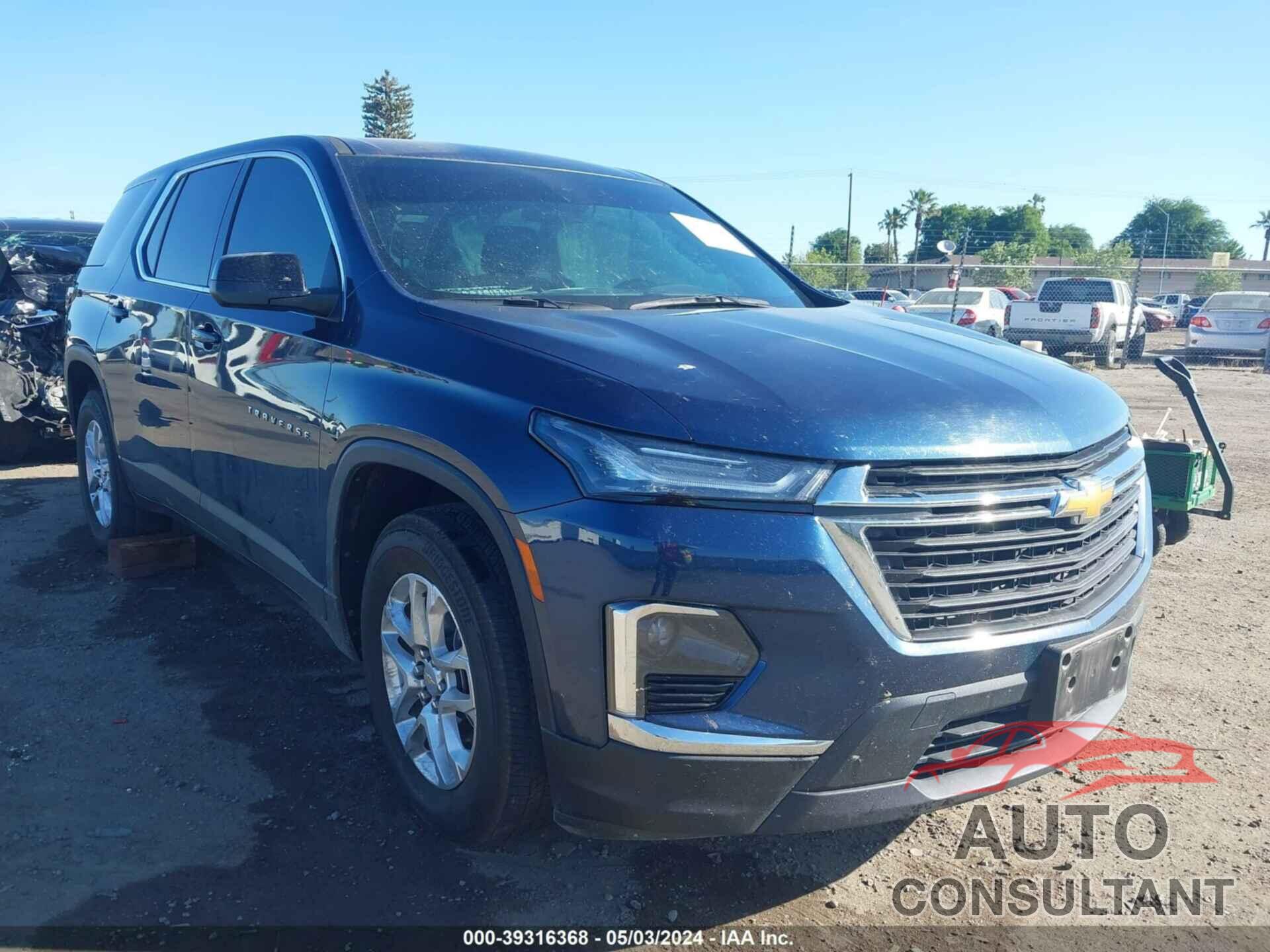 CHEVROLET TRAVERSE 2022 - 1GNERFKW8NJ123215