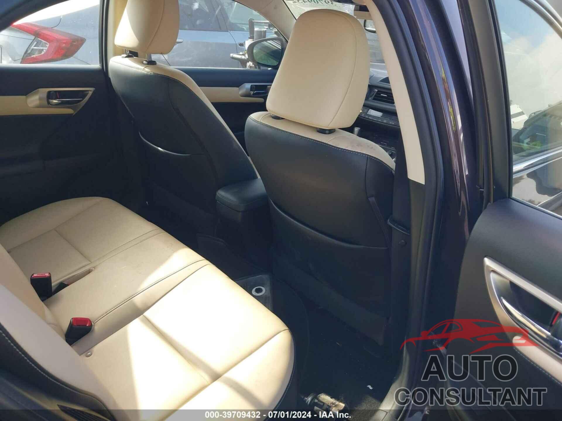 LEXUS CT 200H 2016 - JTHKD5BH9G2254168