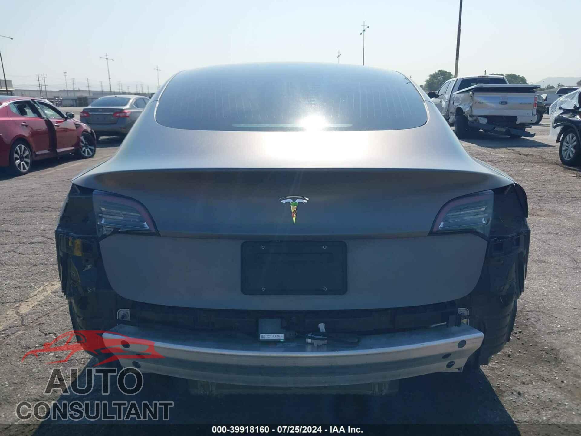 TESLA MODEL 3 2019 - 5YJ3E1EA7KF394610