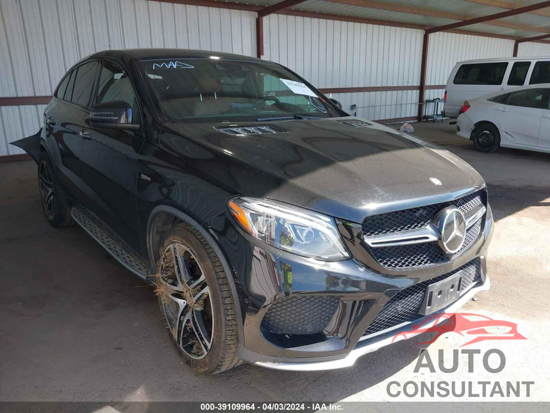 MERCEDES-BENZ AMG GLE 43 COUPE 2017 - 4JGED6EB7HA066473