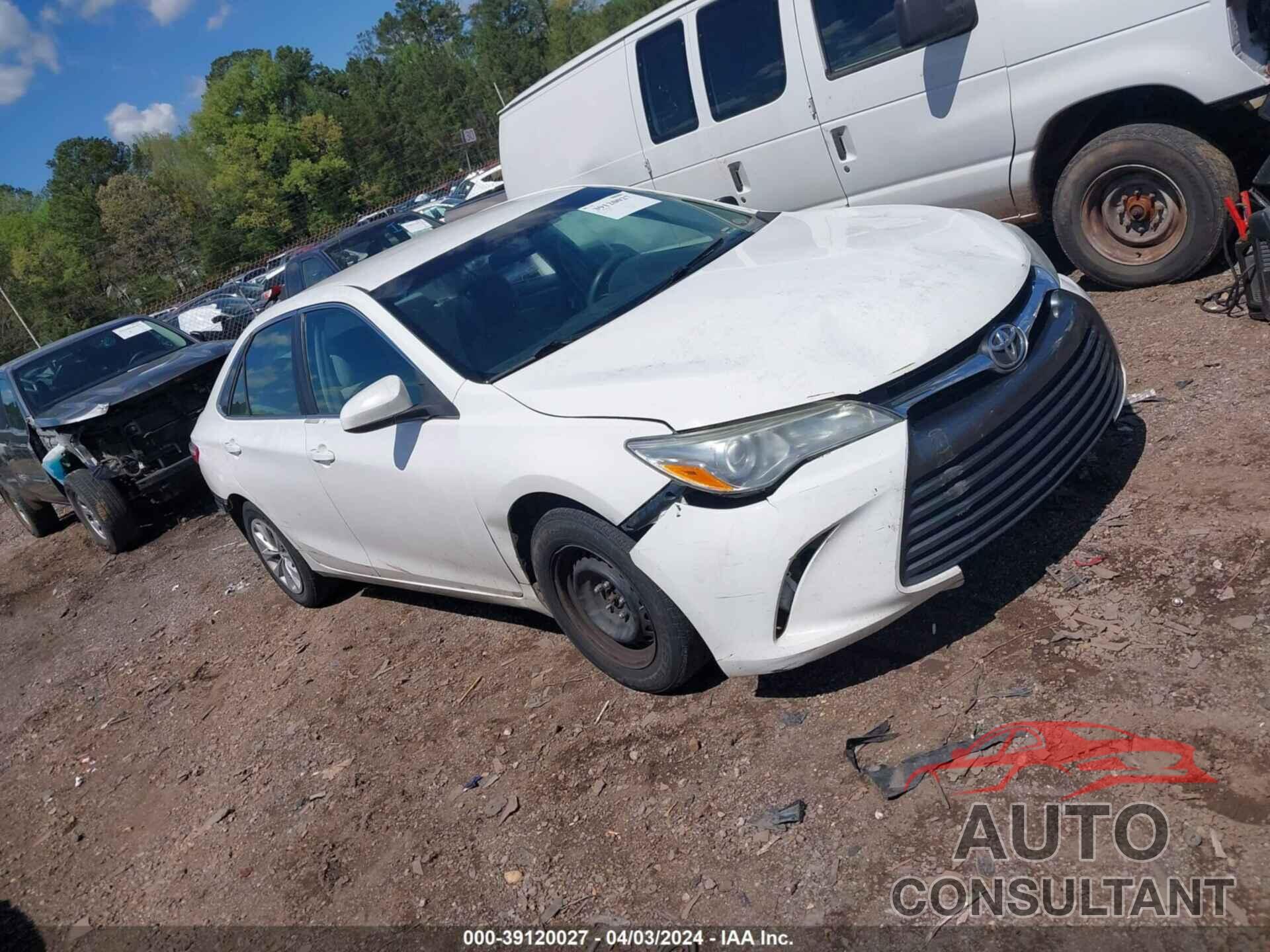 TOYOTA CAMRY 2016 - 4T4BF1FK9GR581279