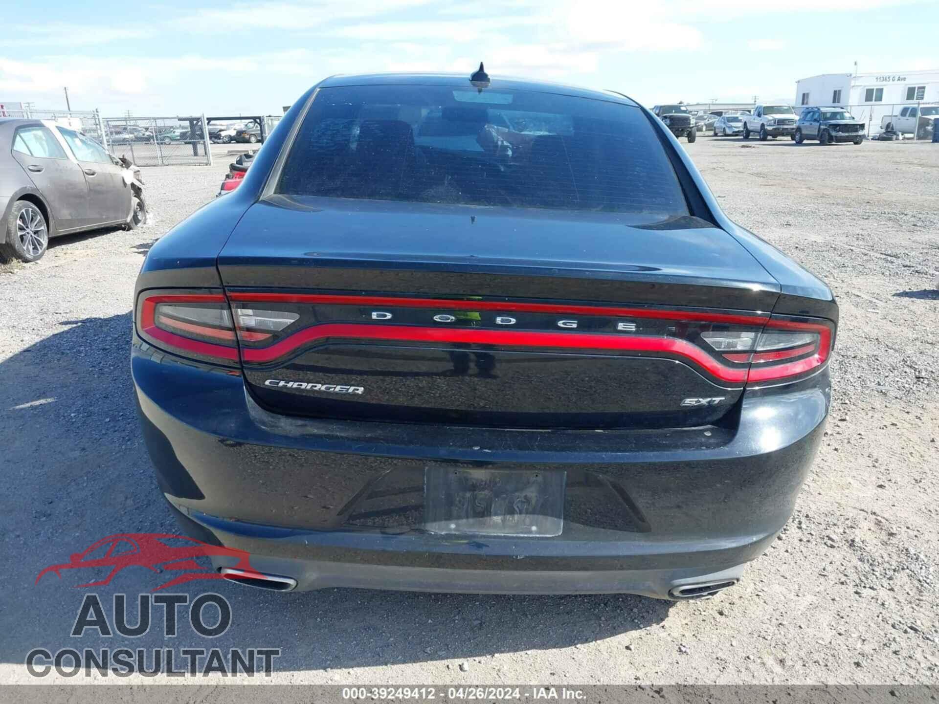 DODGE CHARGER 2016 - 2C3CDXHG3GH196926