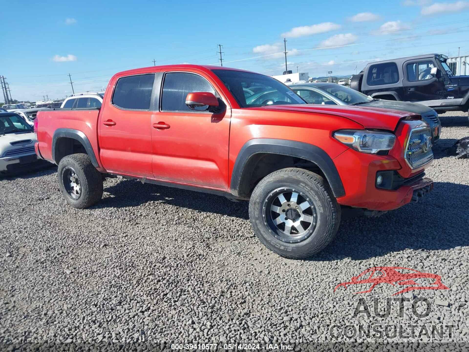 TOYOTA TACOMA 2017 - 3TMCZ5AN2HM075270