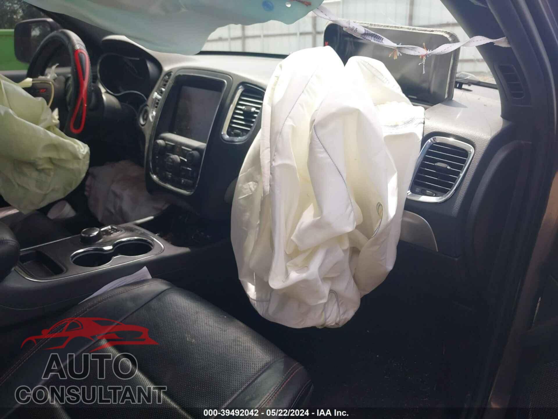 DODGE DURANGO 2017 - 1C4SDHCT3HC606307