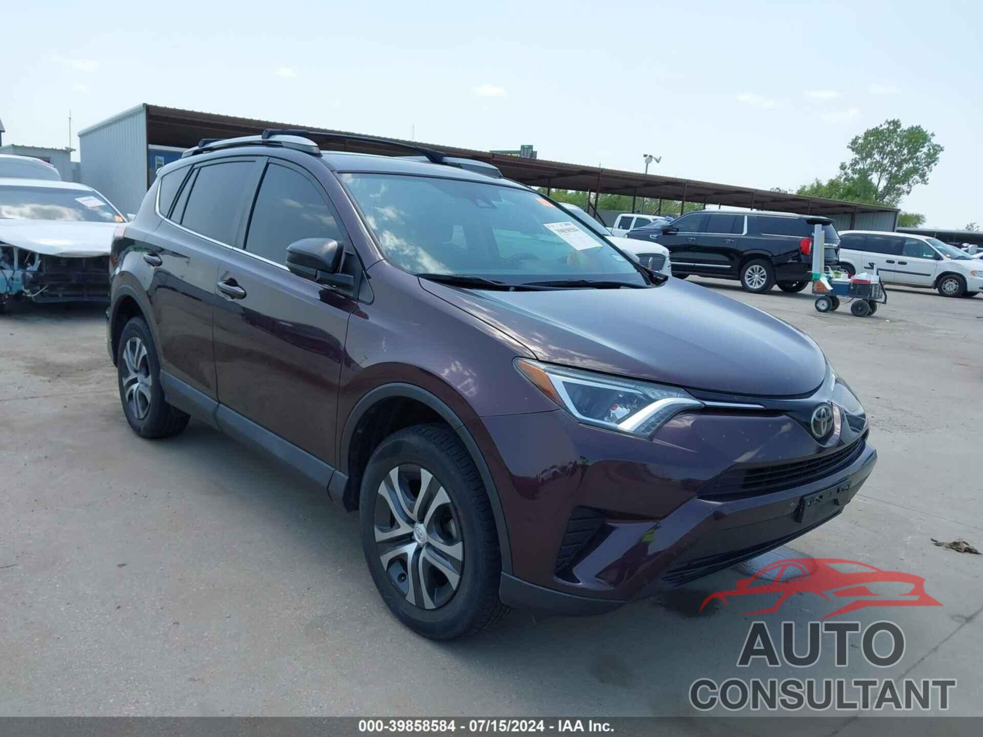 TOYOTA RAV4 2018 - 2T3ZFREV1JW521613