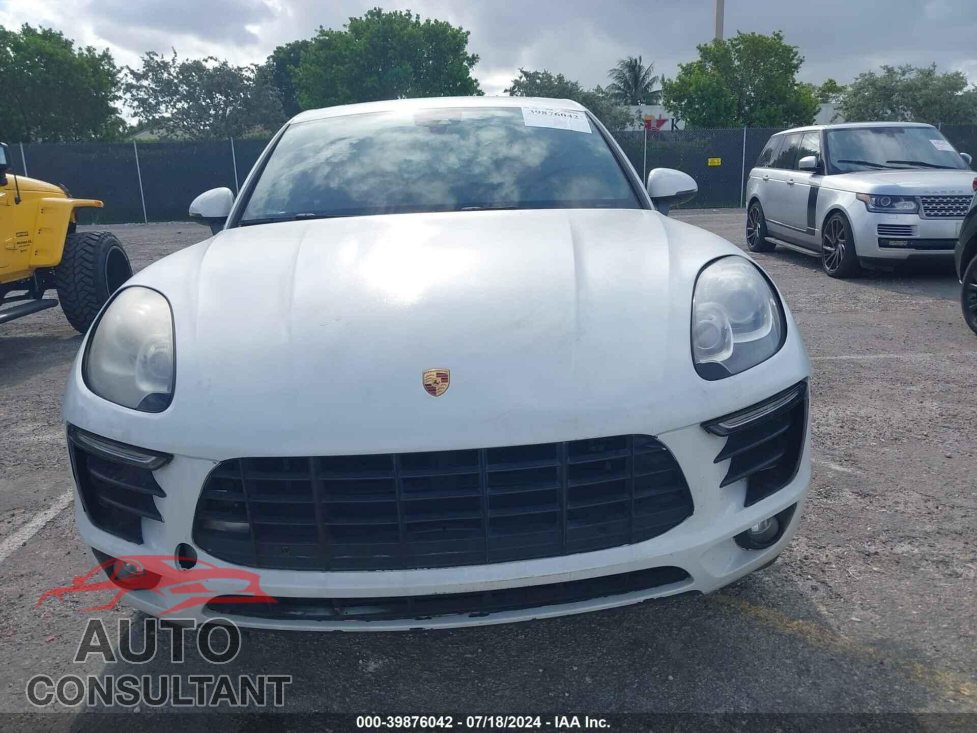PORSCHE MACAN 2018 - WP1AA2A5XJLB22855