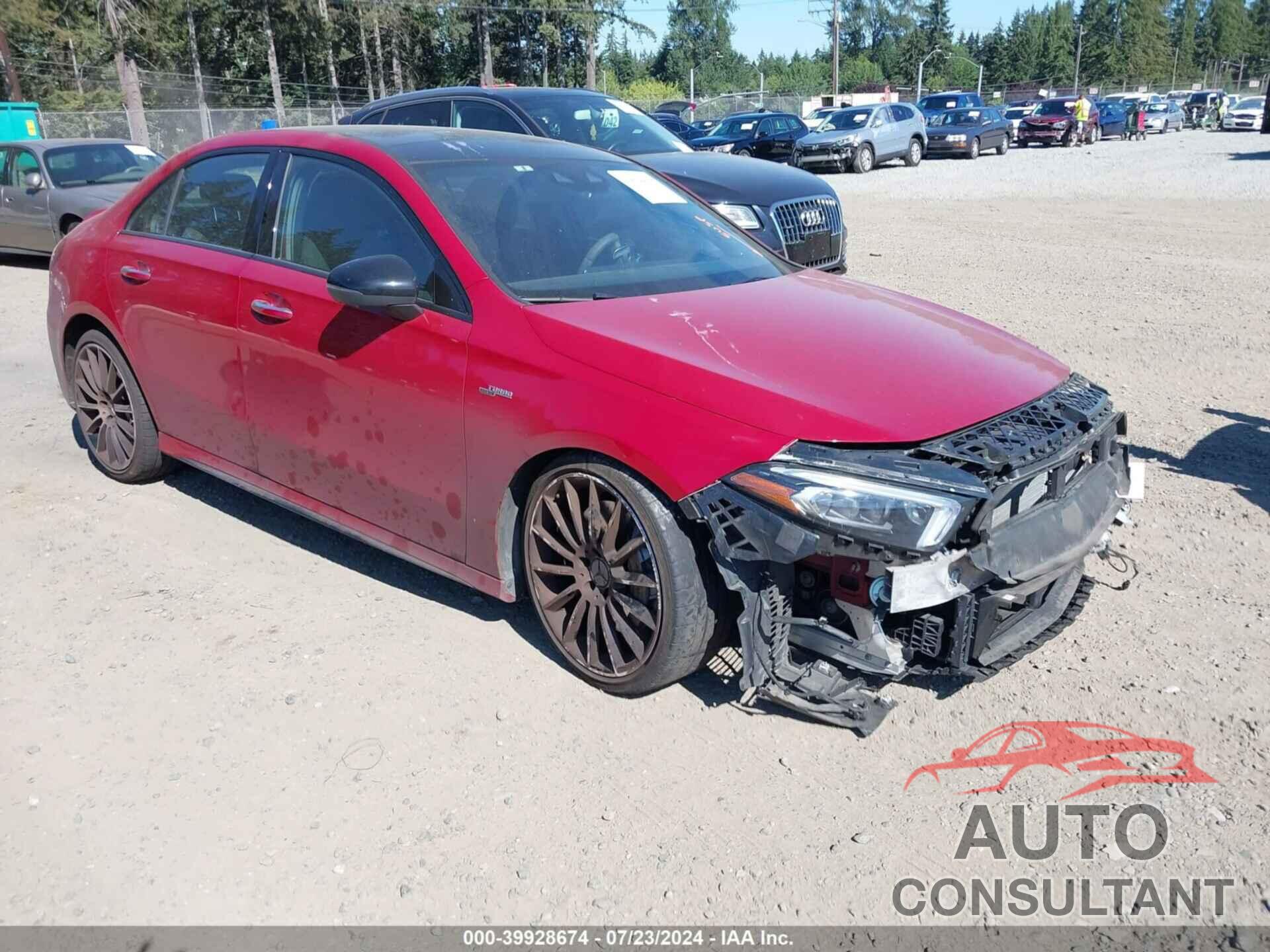 MERCEDES-BENZ AMG A 35 2021 - W1K3G5BB7MJ292109