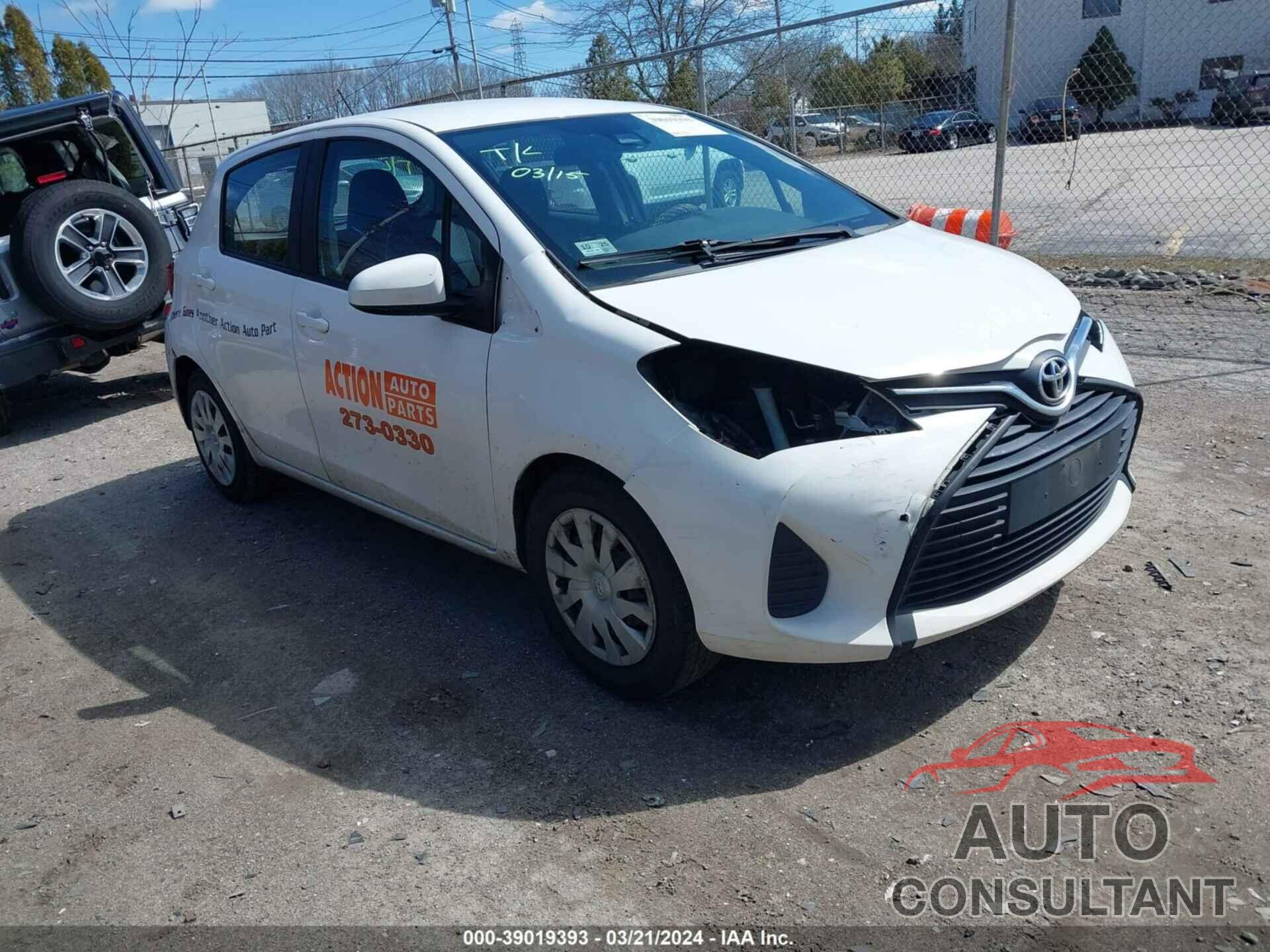 TOYOTA YARIS 2017 - VNKKTUD3XHA078648