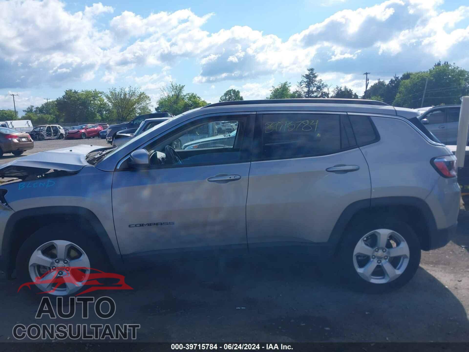 JEEP COMPASS 2021 - 3C4NJDBB7MT504899