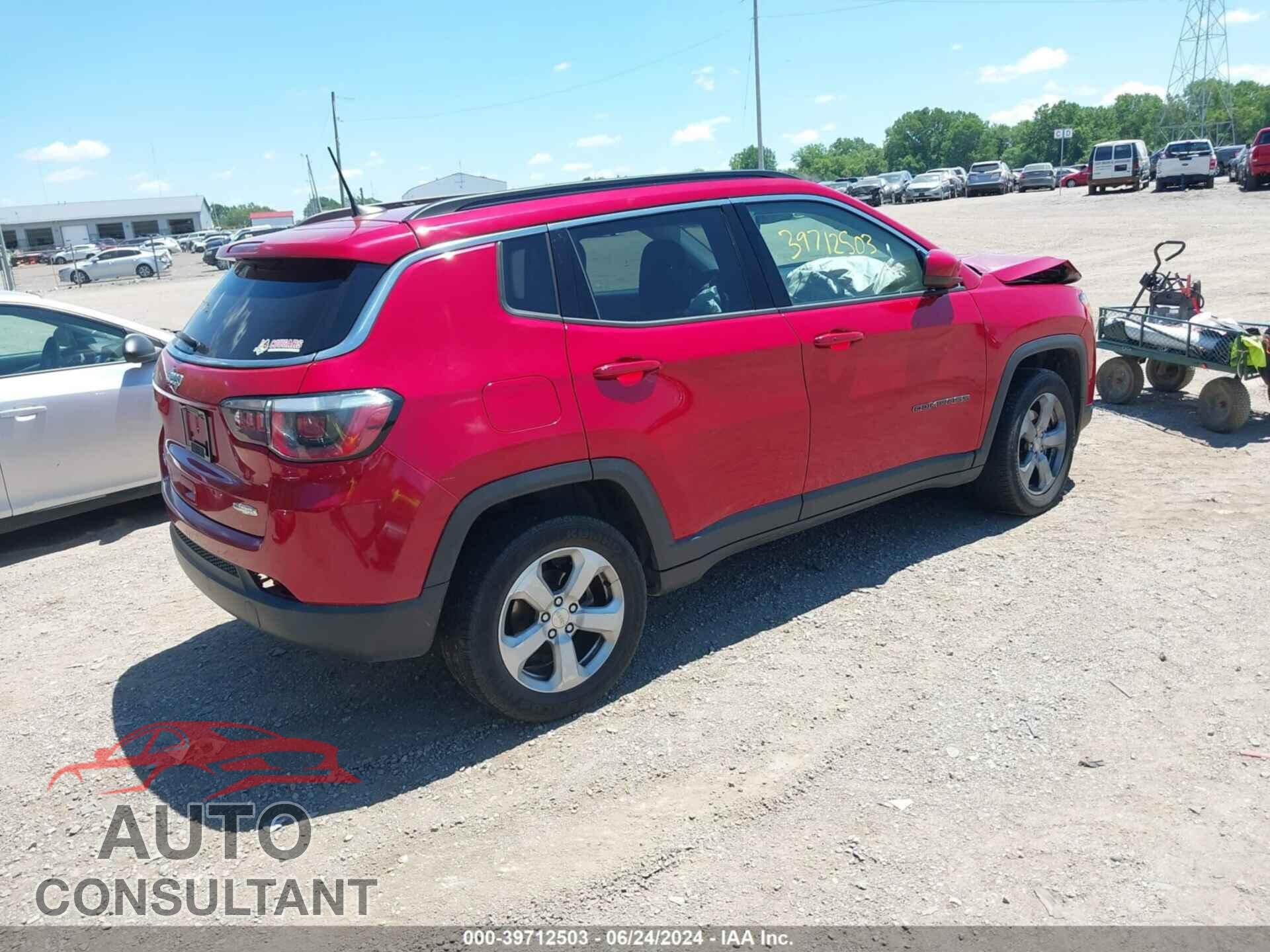 JEEP NEW COMPASS 2017 - 3C4NJDBB7HT656736
