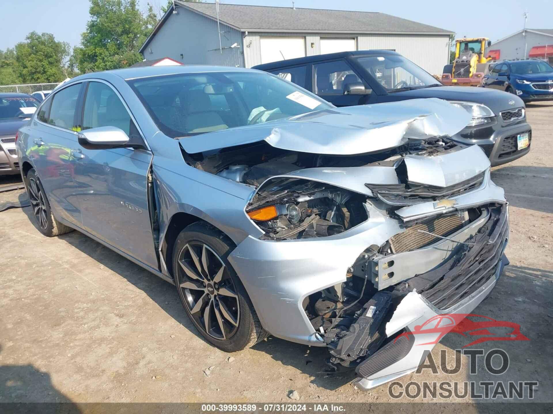 CHEVROLET MALIBU 2017 - 1G1ZE5ST8HF266154