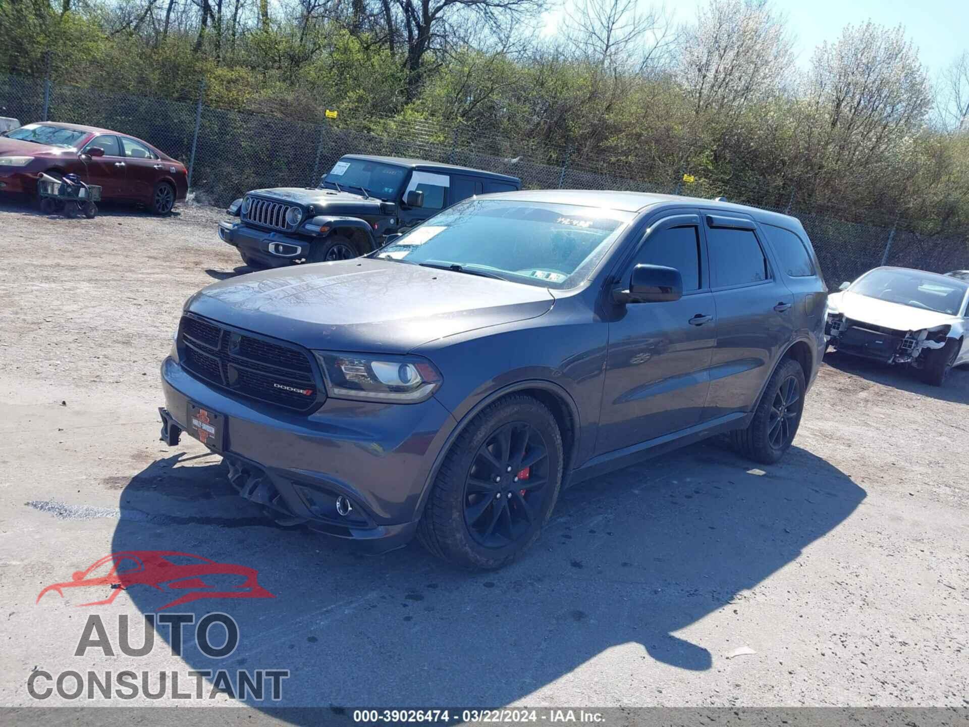 DODGE DURANGO 2018 - 1C4RDJAG6JC496435