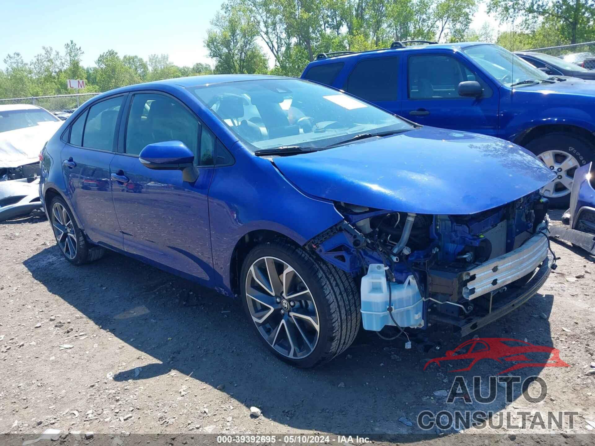 TOYOTA COROLLA 2021 - JTDS4MCE9MJ077557