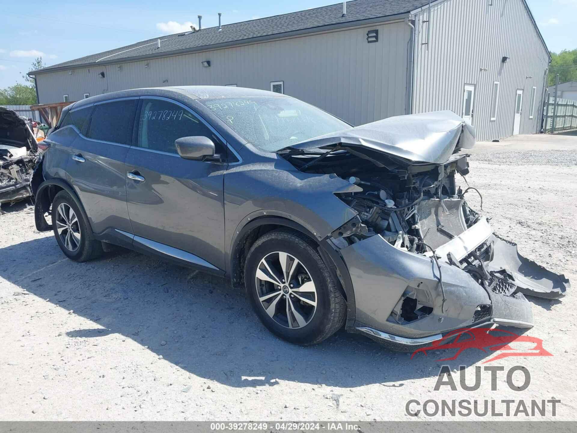 NISSAN MURANO 2022 - 5N1AZ2AS5NC123798