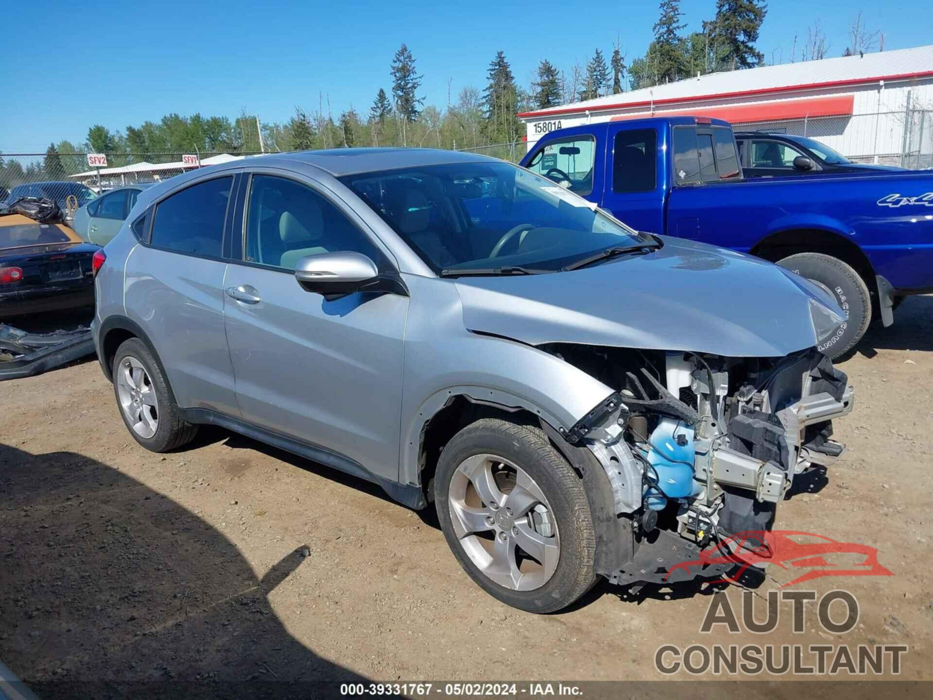HONDA HR-V 2016 - 3CZRU6H51GM754590