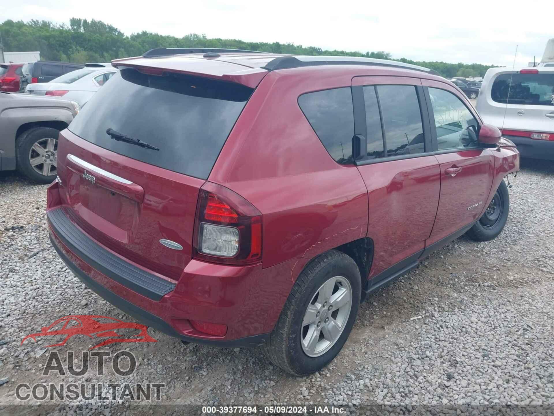JEEP COMPASS 2017 - 1C4NJCEAXHD206811