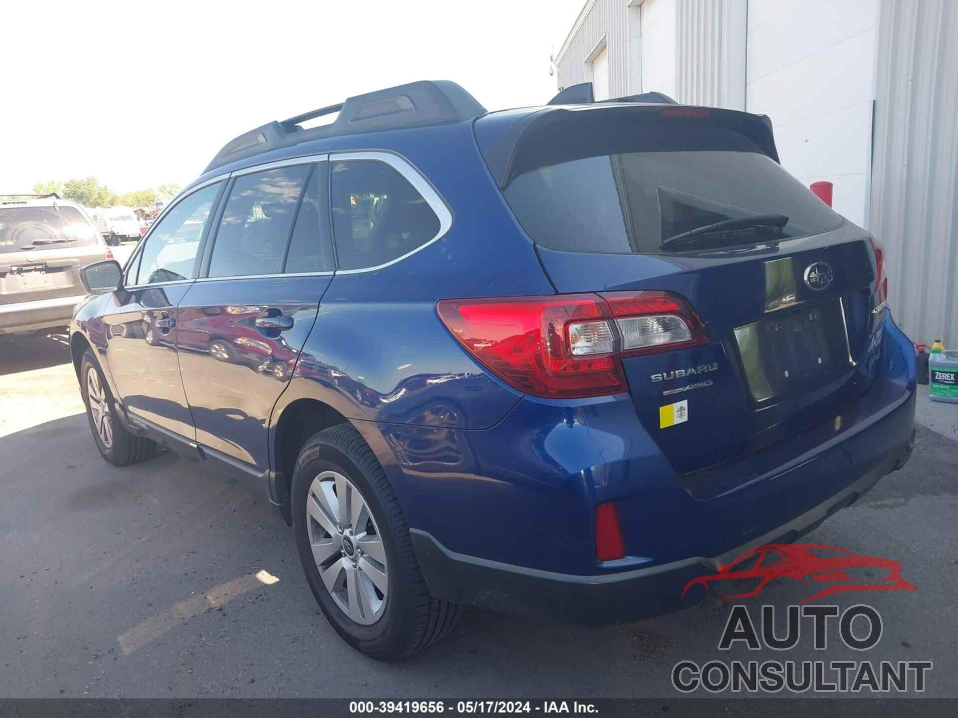 SUBARU OUTBACK 2017 - 4S4BSACC4H3226384