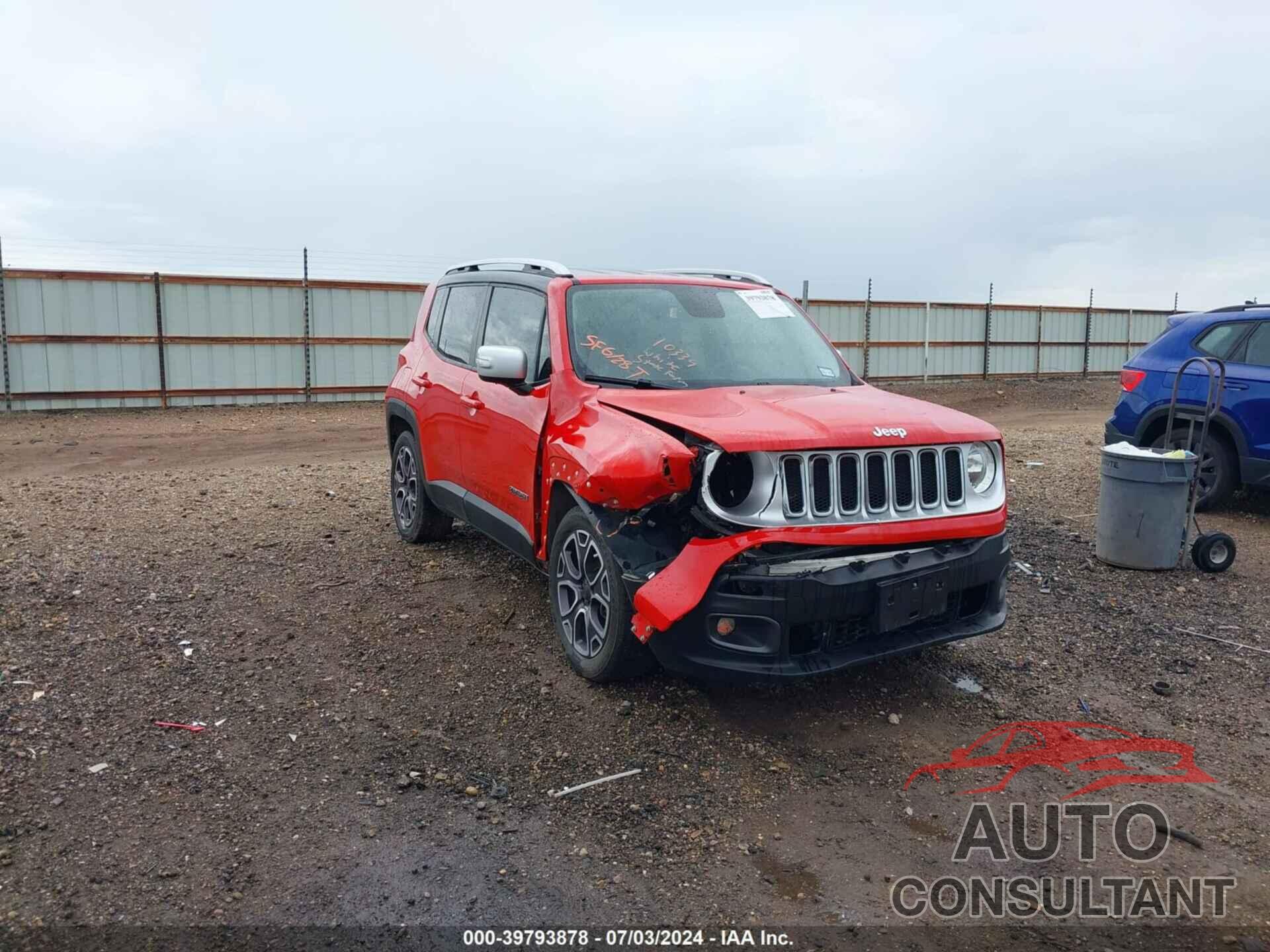 JEEP RENEGADE 2016 - ZACCJADT1GPC58617