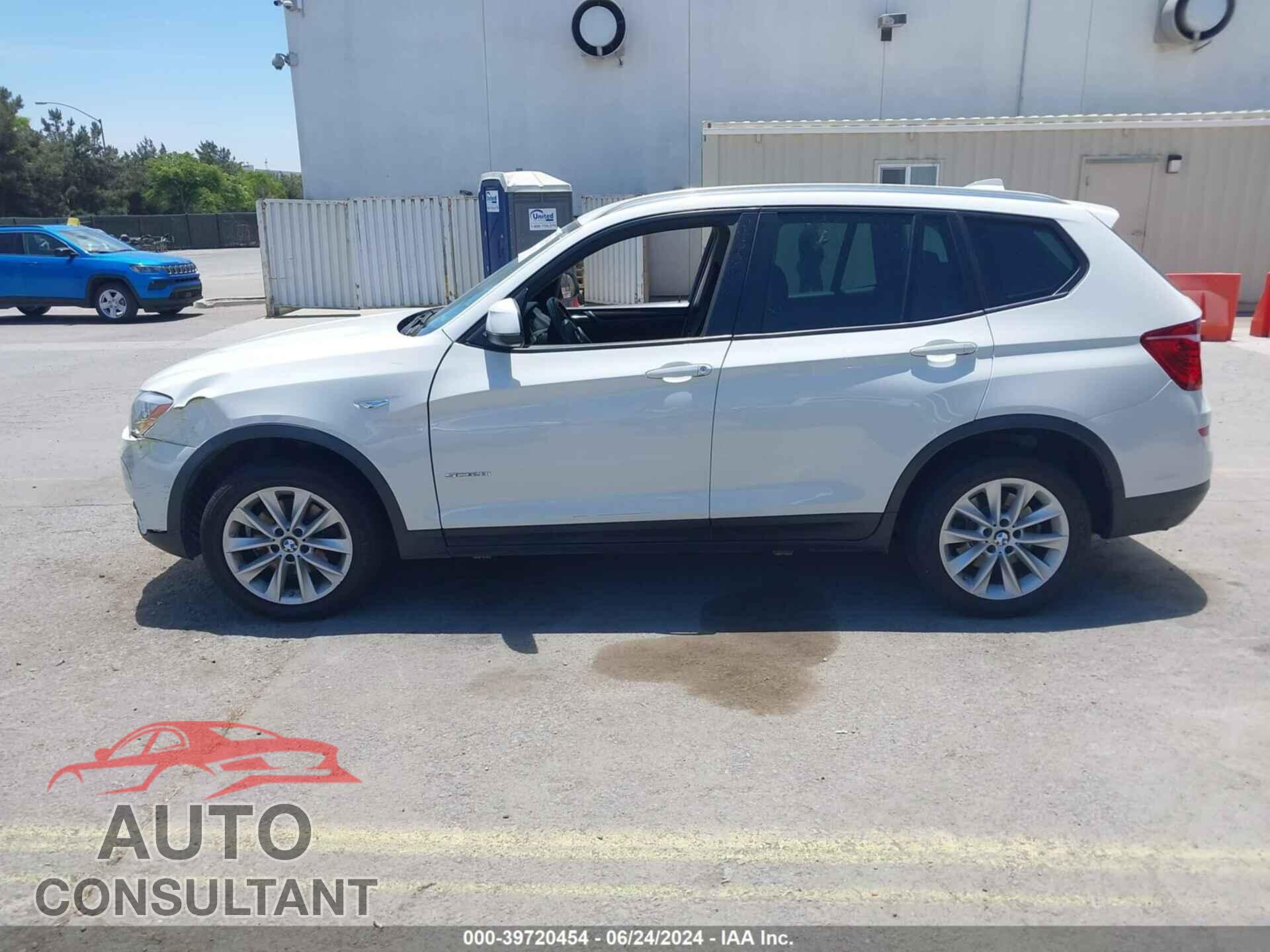 BMW X3 2017 - 5UXWZ7C35H0V89880