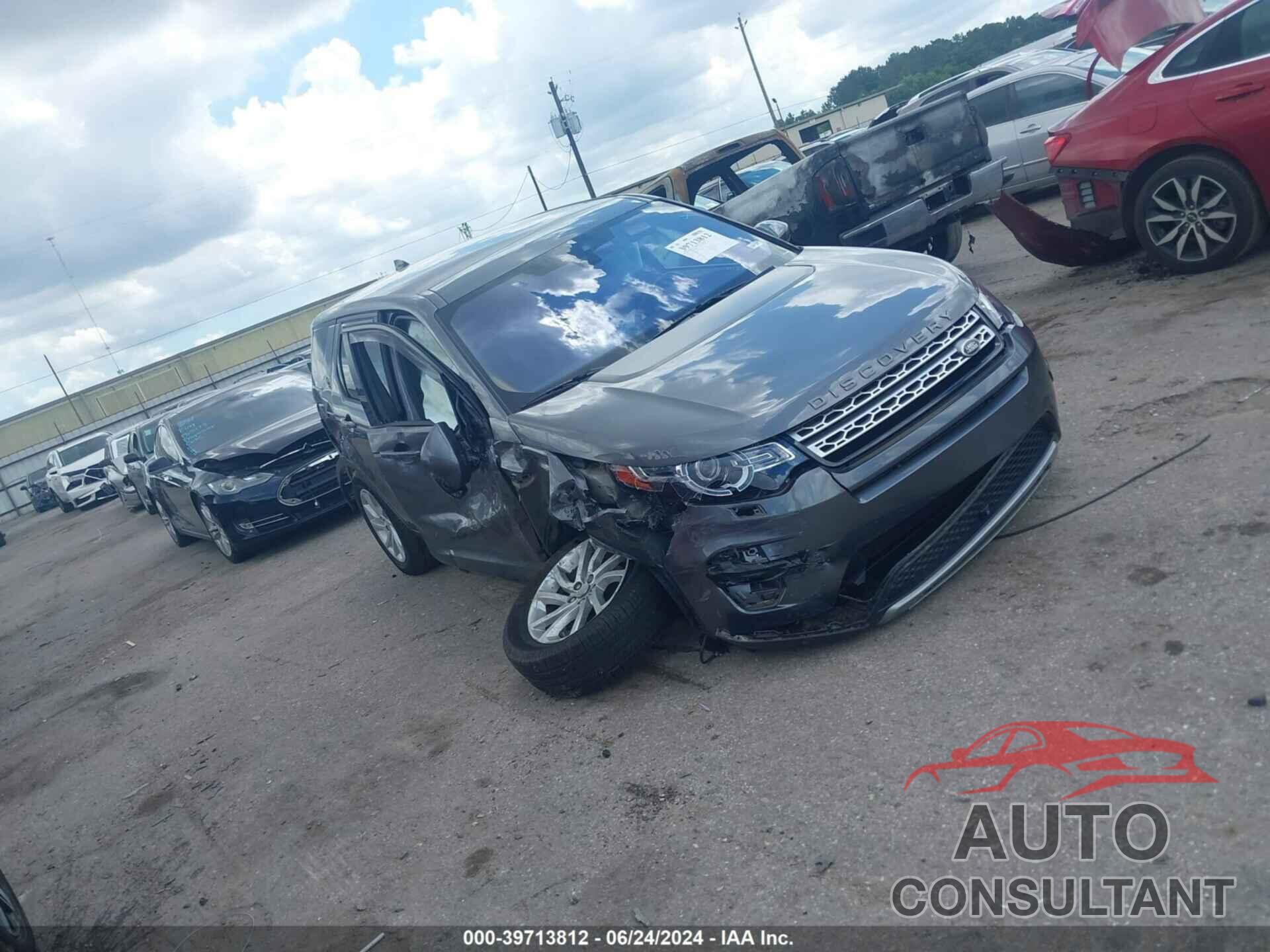 LAND ROVER DISCOVERY SPORT 2019 - SALCR2FX8KH791927