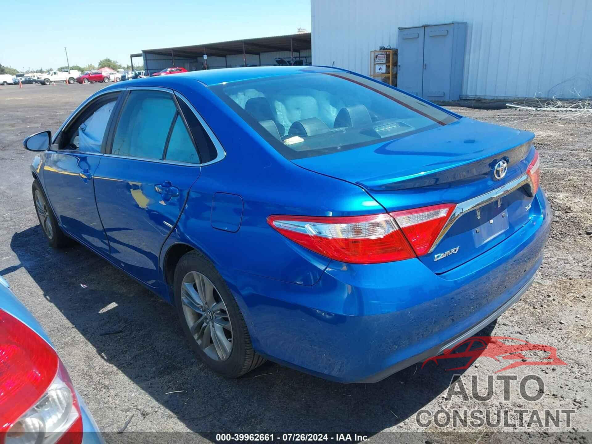 TOYOTA CAMRY 2017 - 4T1BF1FK7HU643936