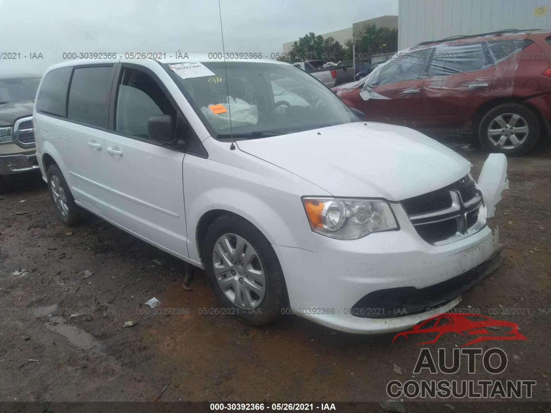 DODGE GRAND CARAVAN 2016 - 2C4RDGBG0GR387390