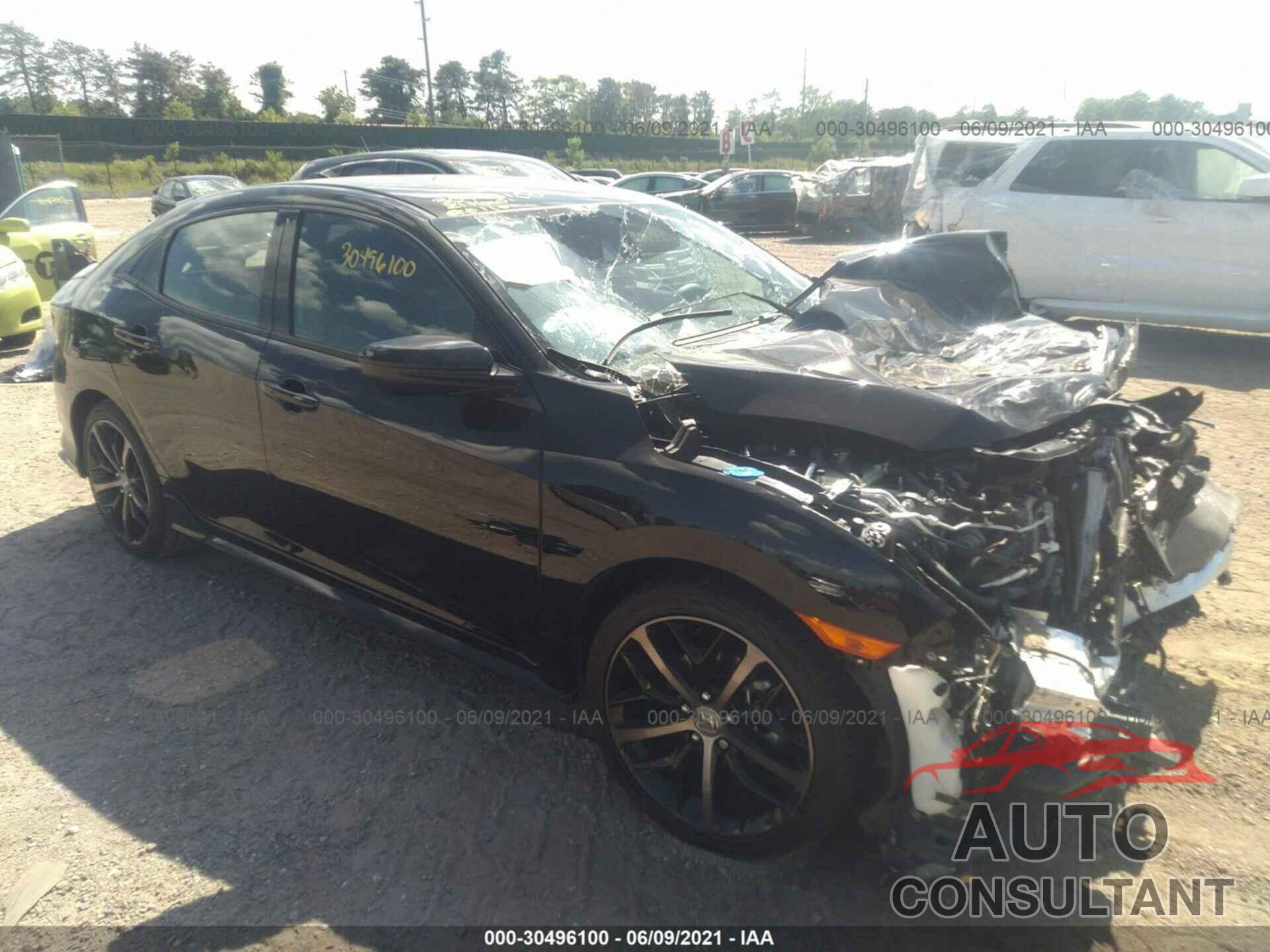 HONDA CIVIC HATCHBACK 2021 - SHHFK7H45MU404048