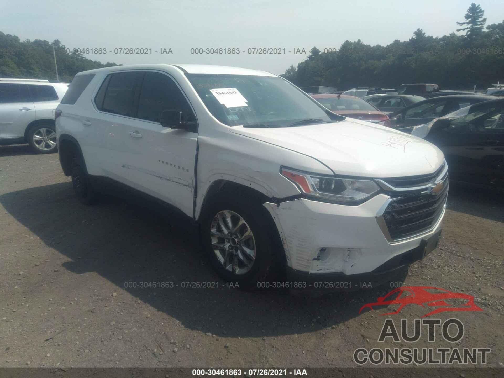 CHEVROLET TRAVERSE 2019 - 1GNEVFKW6KJ186918