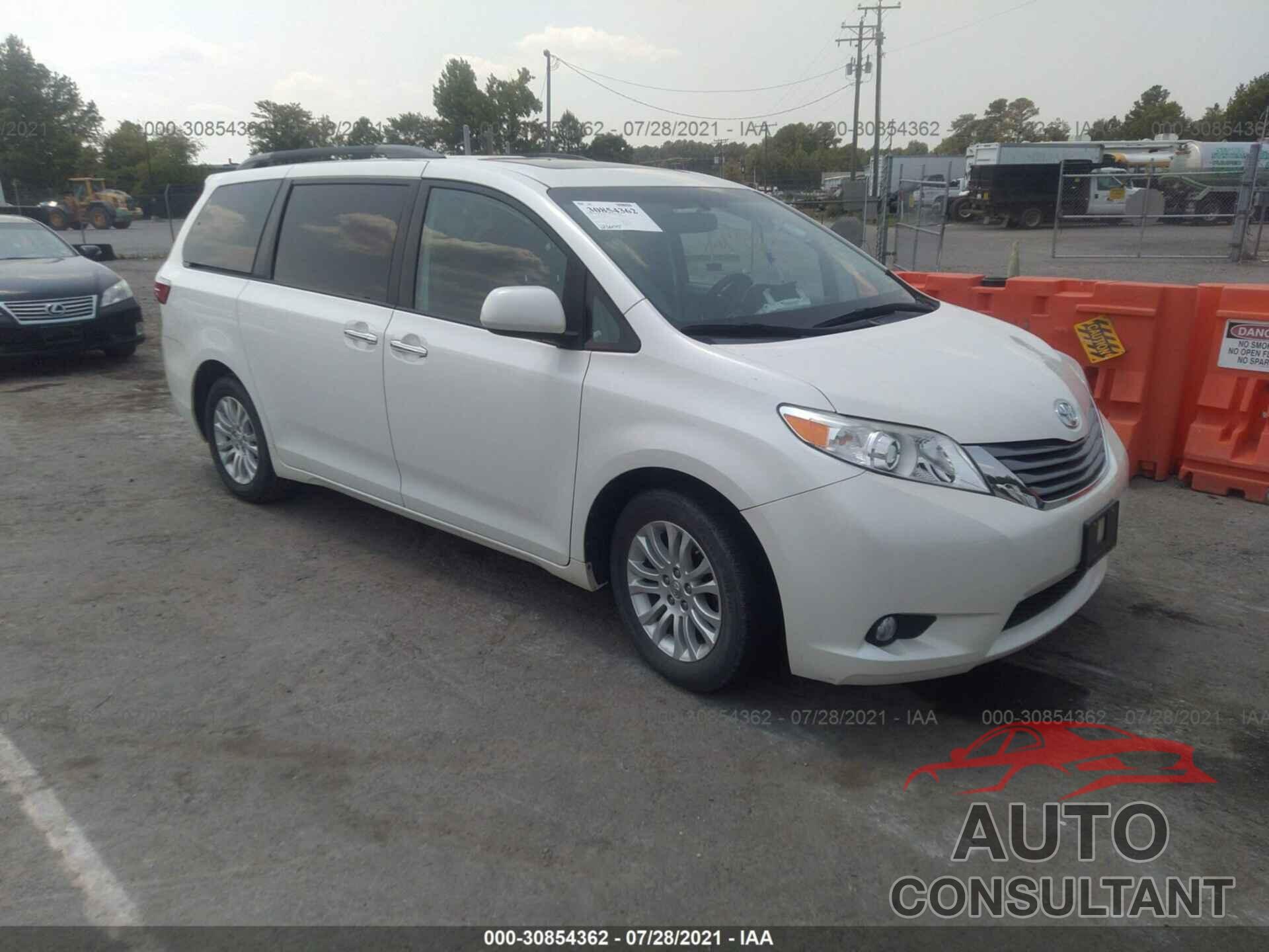 TOYOTA SIENNA 2017 - 5TDYZ3DC4HS846722