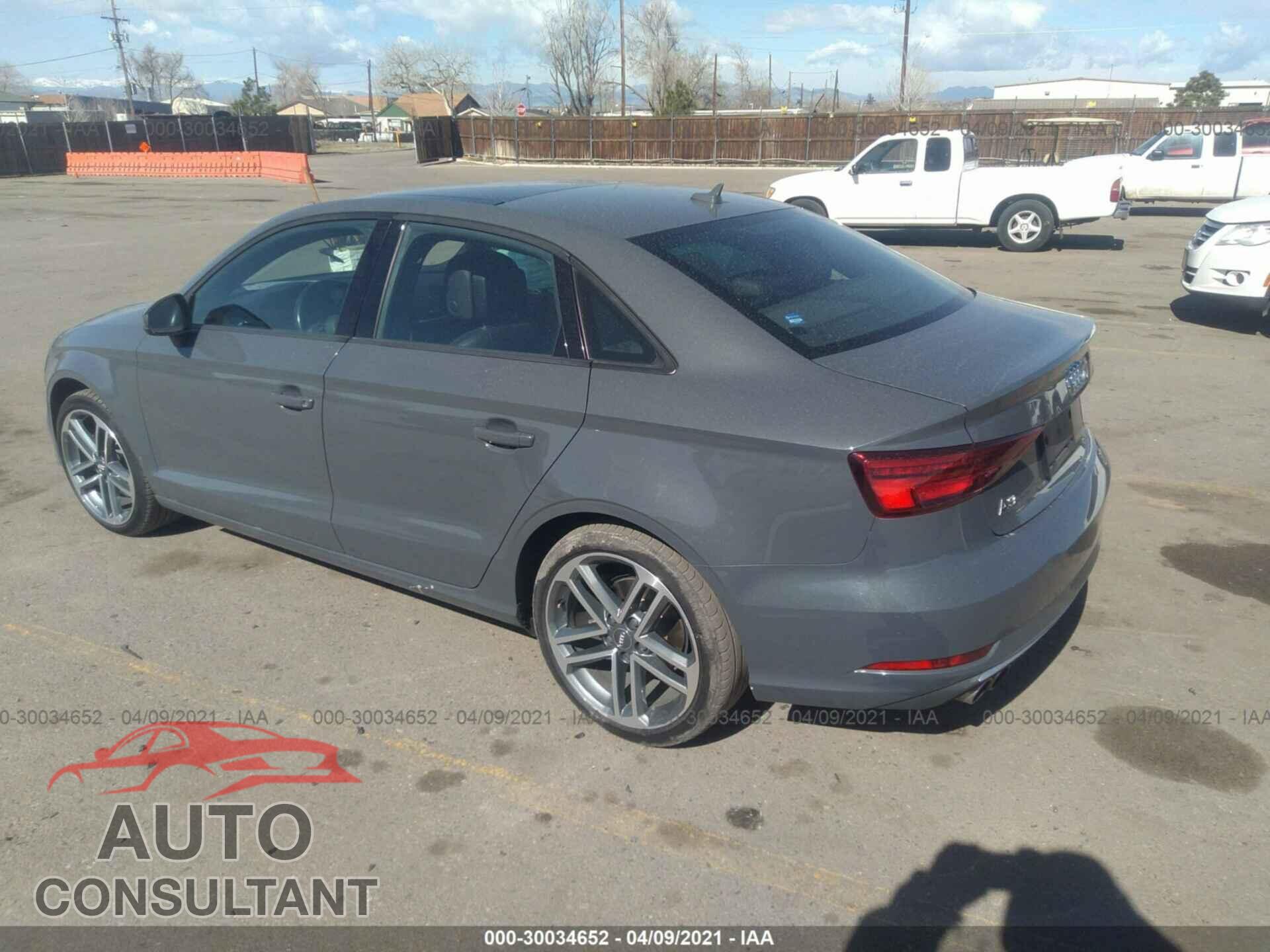 AUDI A3 SEDAN 2017 - WAUAUGFF6H1069646
