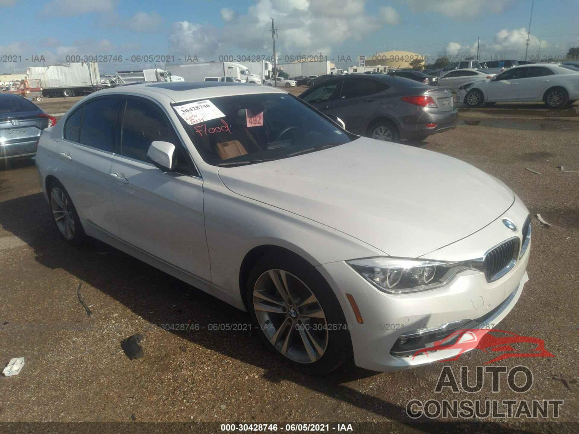 BMW 3 SERIES 2017 - WBA8B9C56HK675664