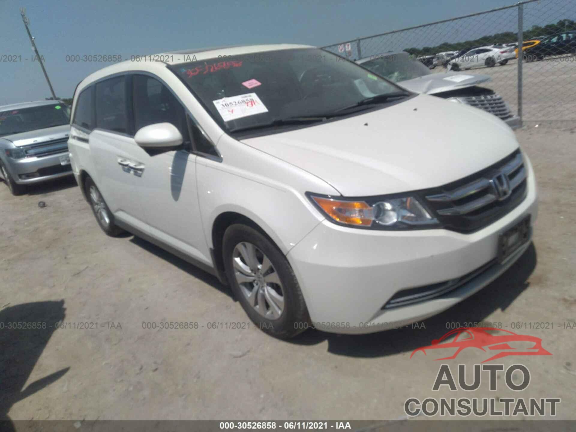 HONDA ODYSSEY 2016 - 5FNRL5H66GB151523