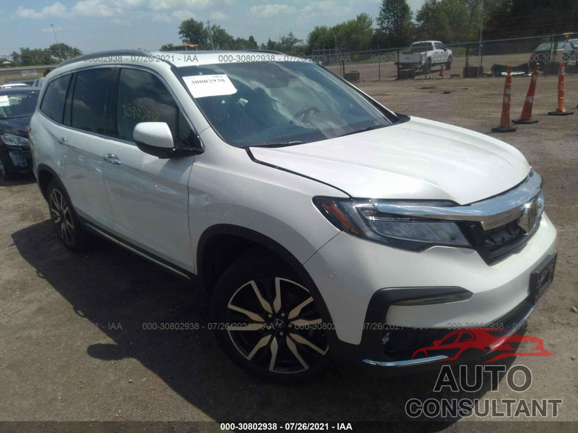 HONDA PILOT 2019 - 5FNYF6H92KB049227