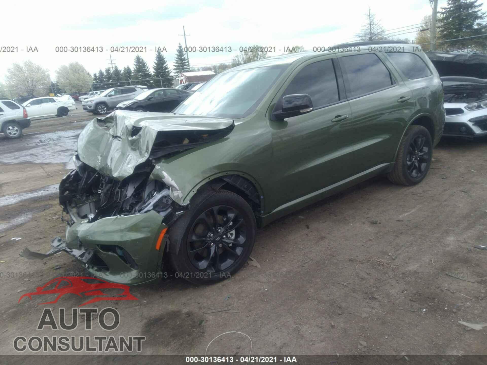 DODGE DURANGO 2021 - 1C4RDJDG6MC558450