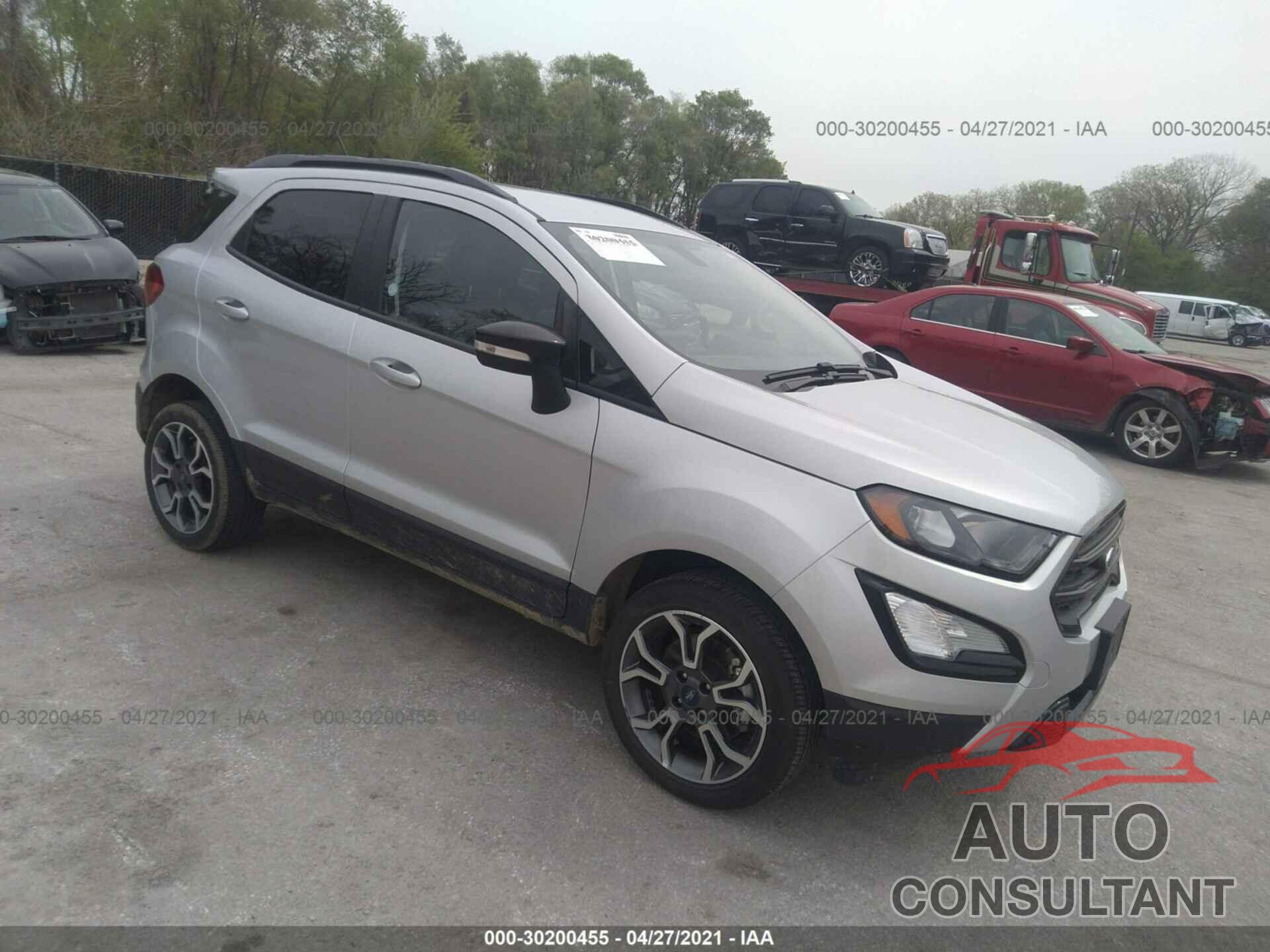 FORD ECOSPORT 2020 - MAJ6S3JL8LC359832