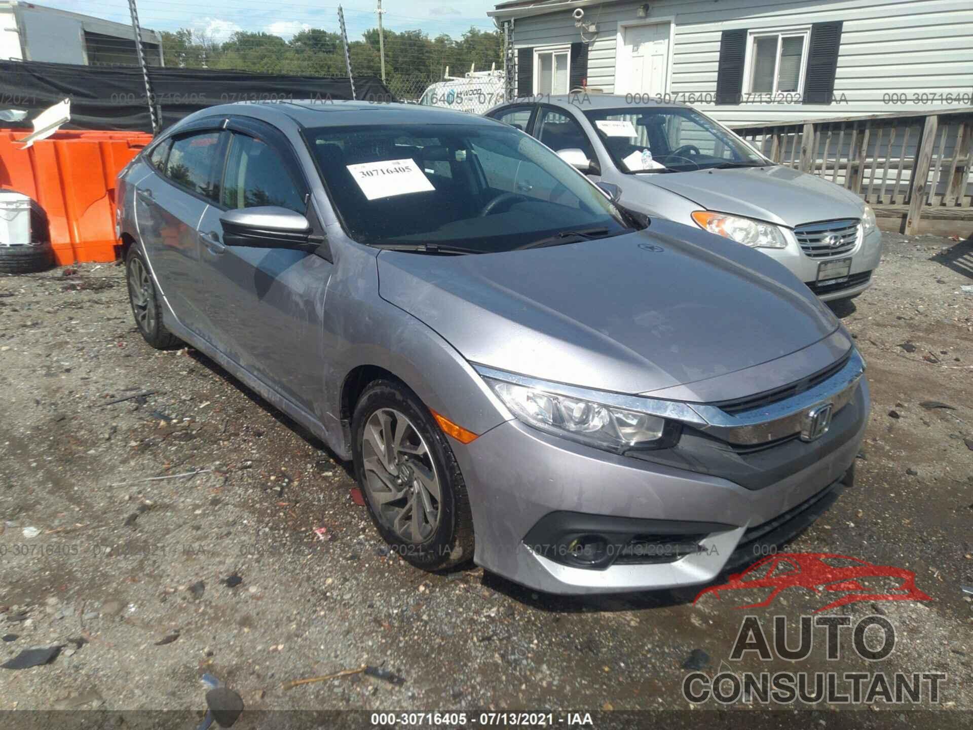 HONDA CIVIC SEDAN 2016 - 19XFC2F71GE224994