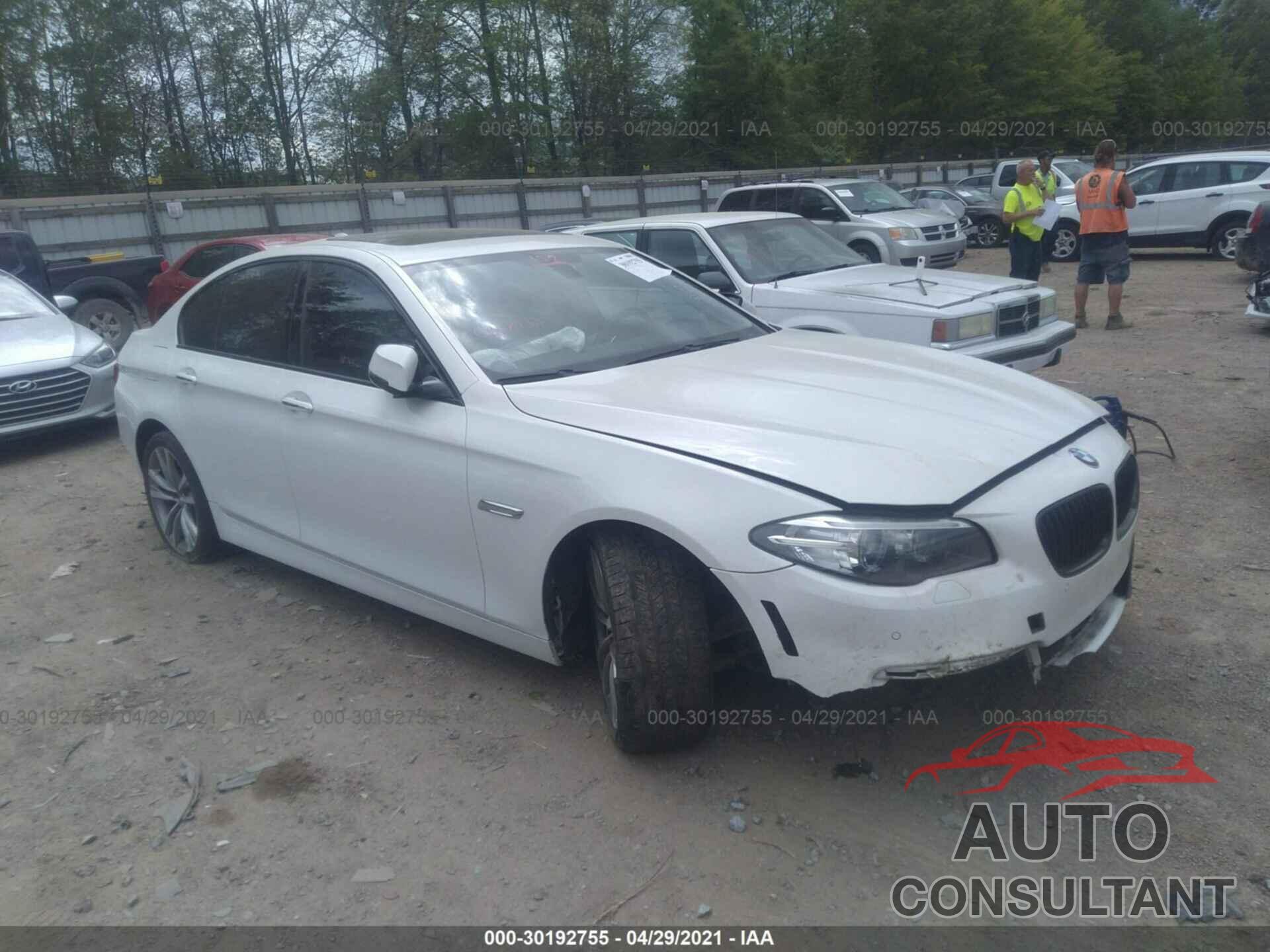 BMW 5 SERIES 2016 - WBA5A5C53GG354665