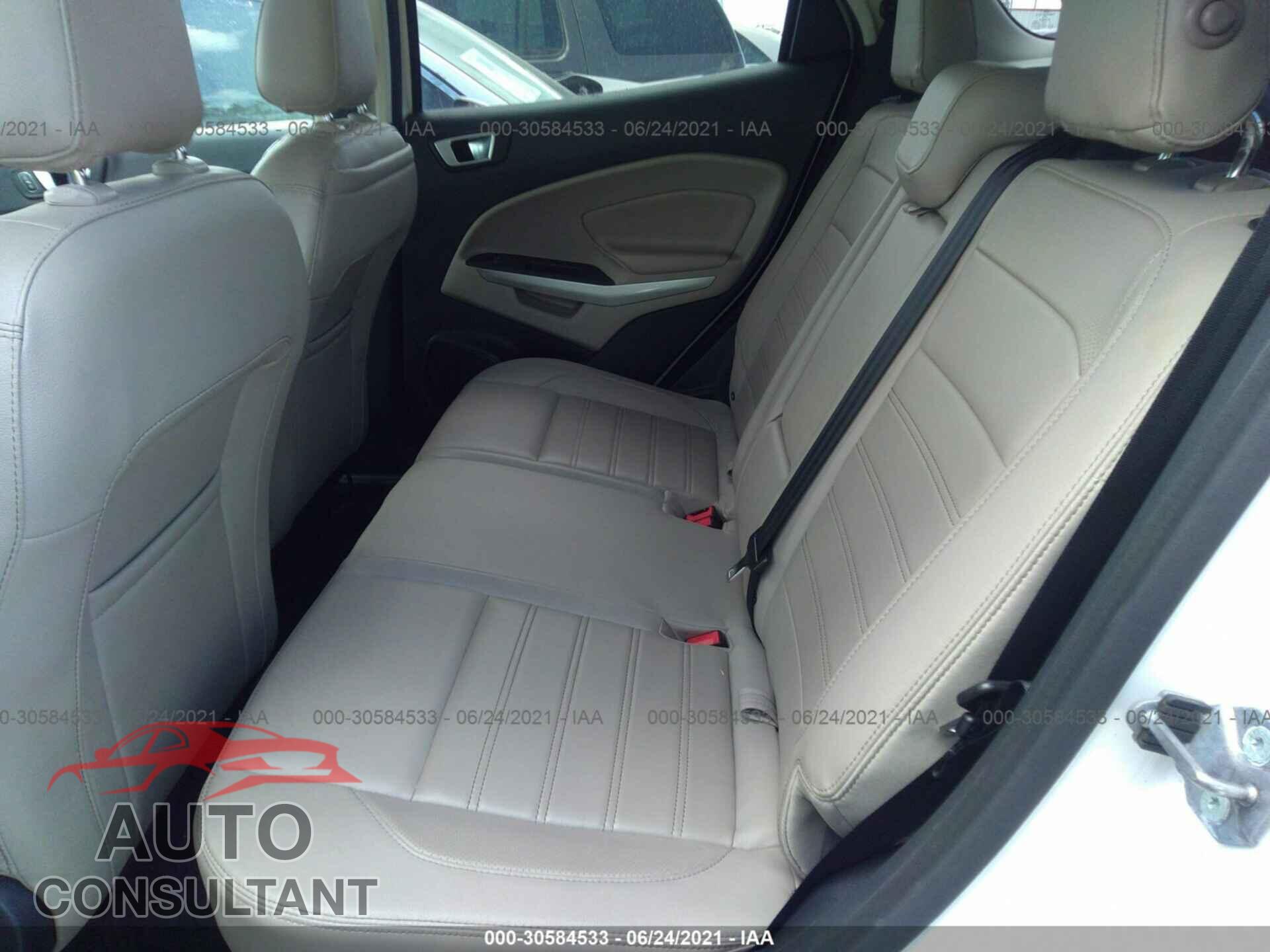 FORD ECOSPORT 2019 - MAJ6S3KL6KC287896