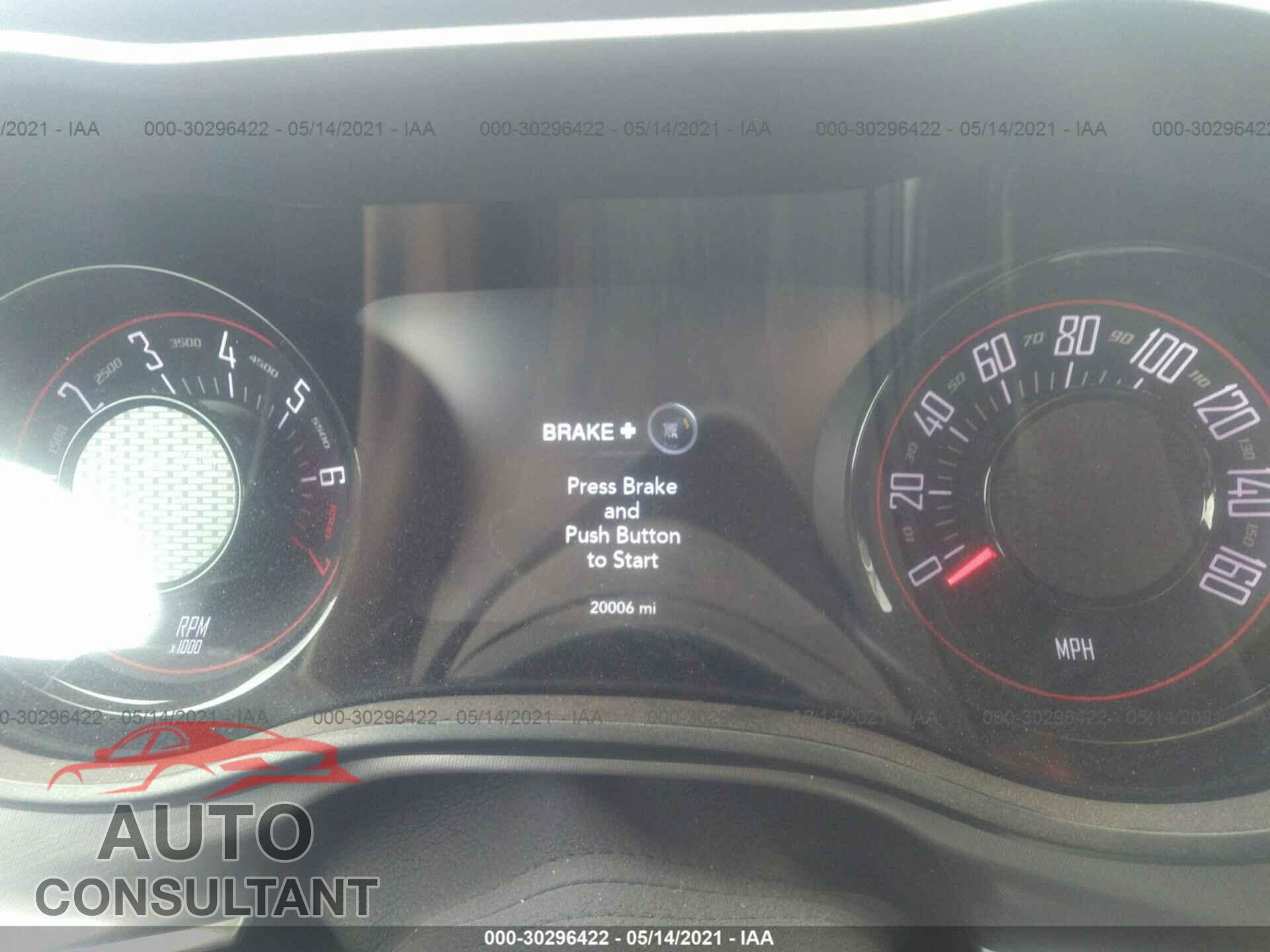 DODGE CHALLENGER 2019 - 2C3CDZKG1KH509727