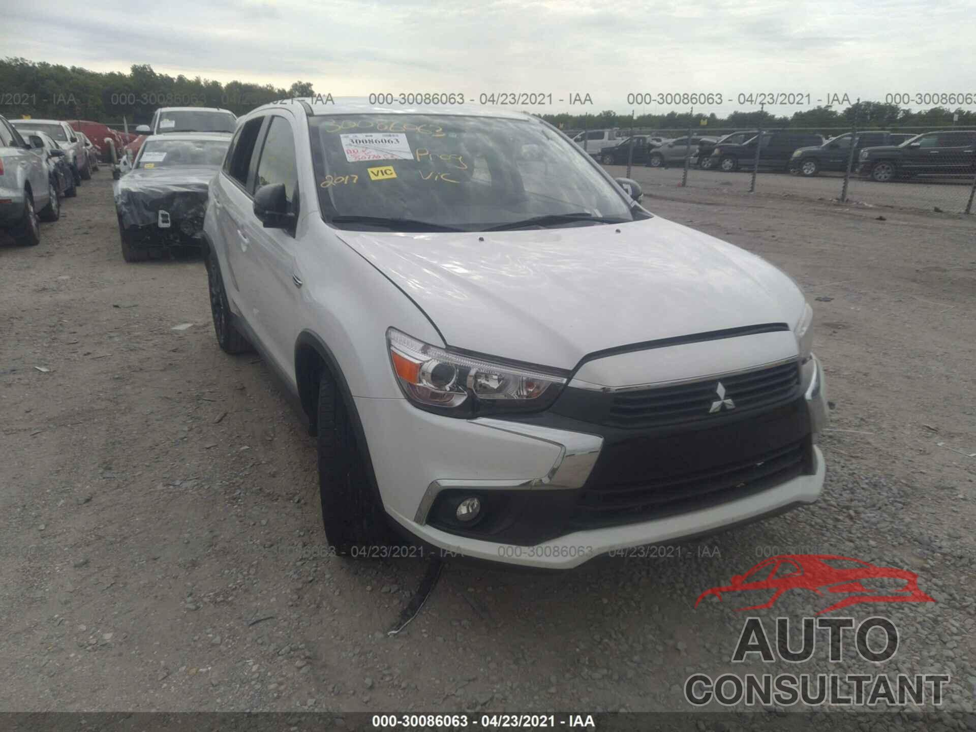 MITSUBISHI OUTLANDER SPORT 2017 - JA4AP3AU2HZ034459