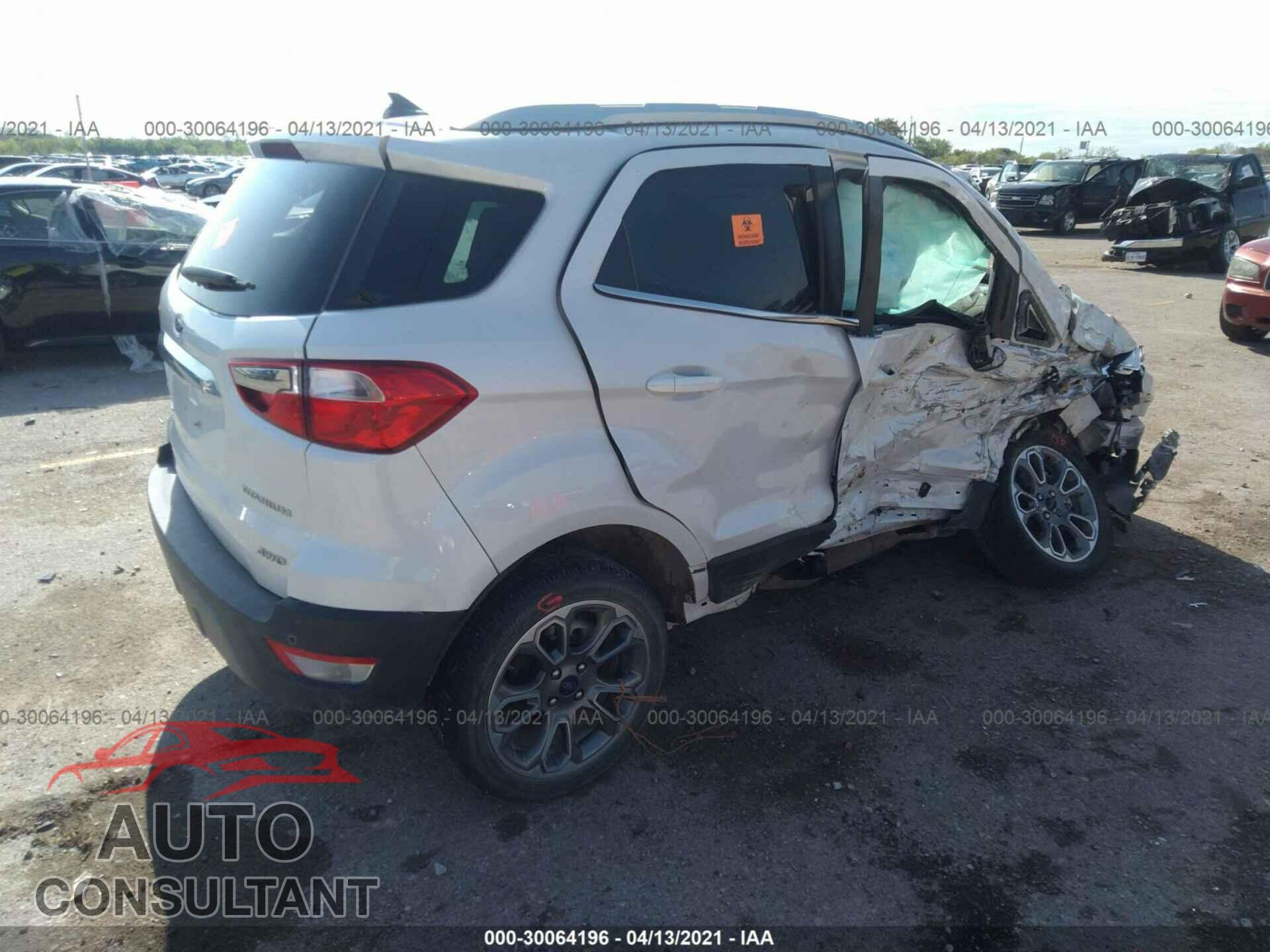 FORD ECOSPORT 2019 - MAJ6S3KL9KC288749